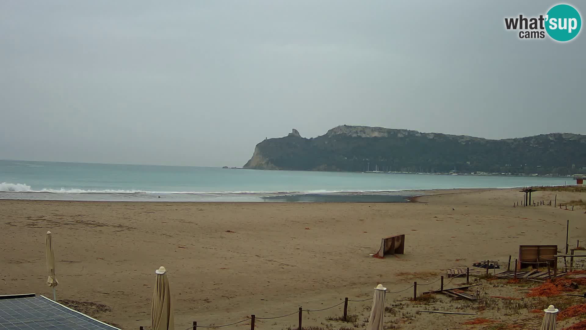 Webcam plage de Poetto | Cagliari | Sardaigne
