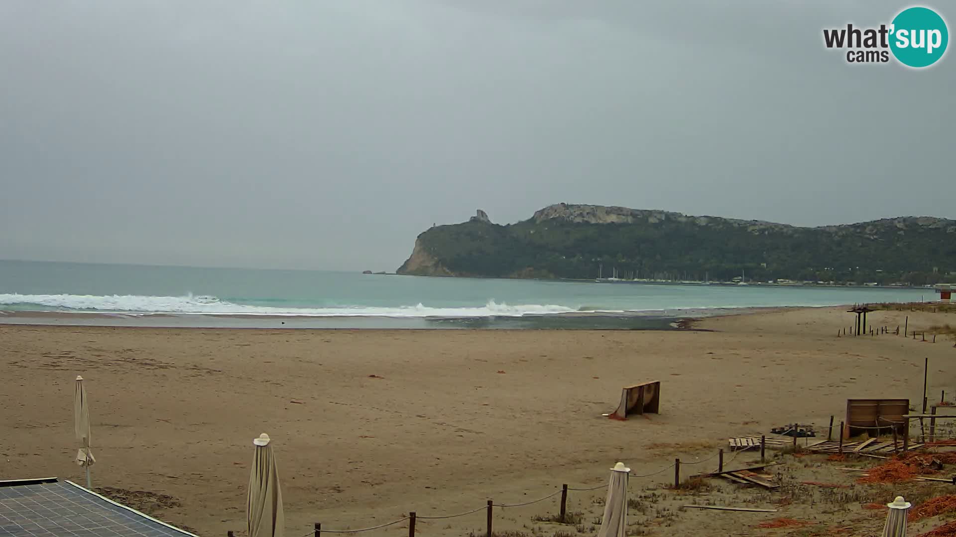 Webcam plage de Poetto | Cagliari | Sardaigne
