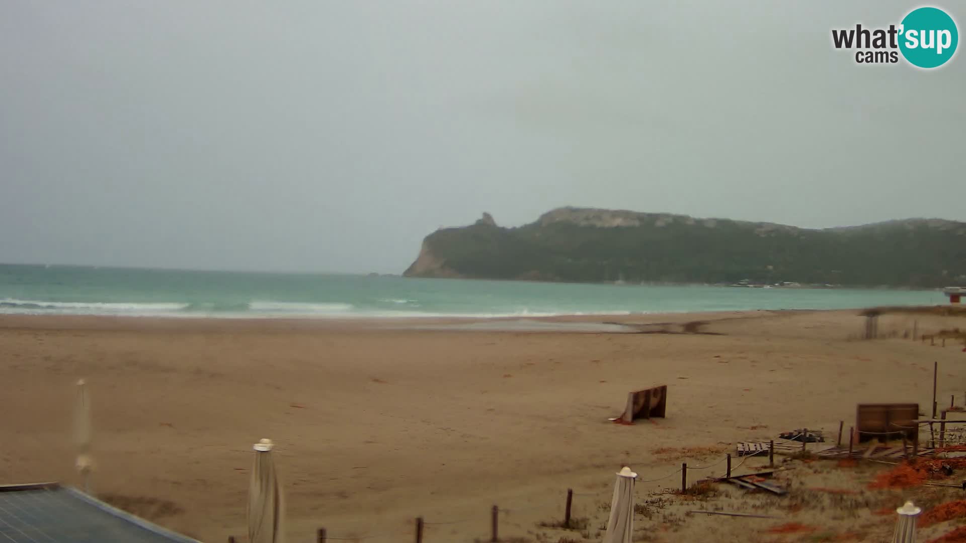 Poetto beach webcam | Cagliari | Sardinija