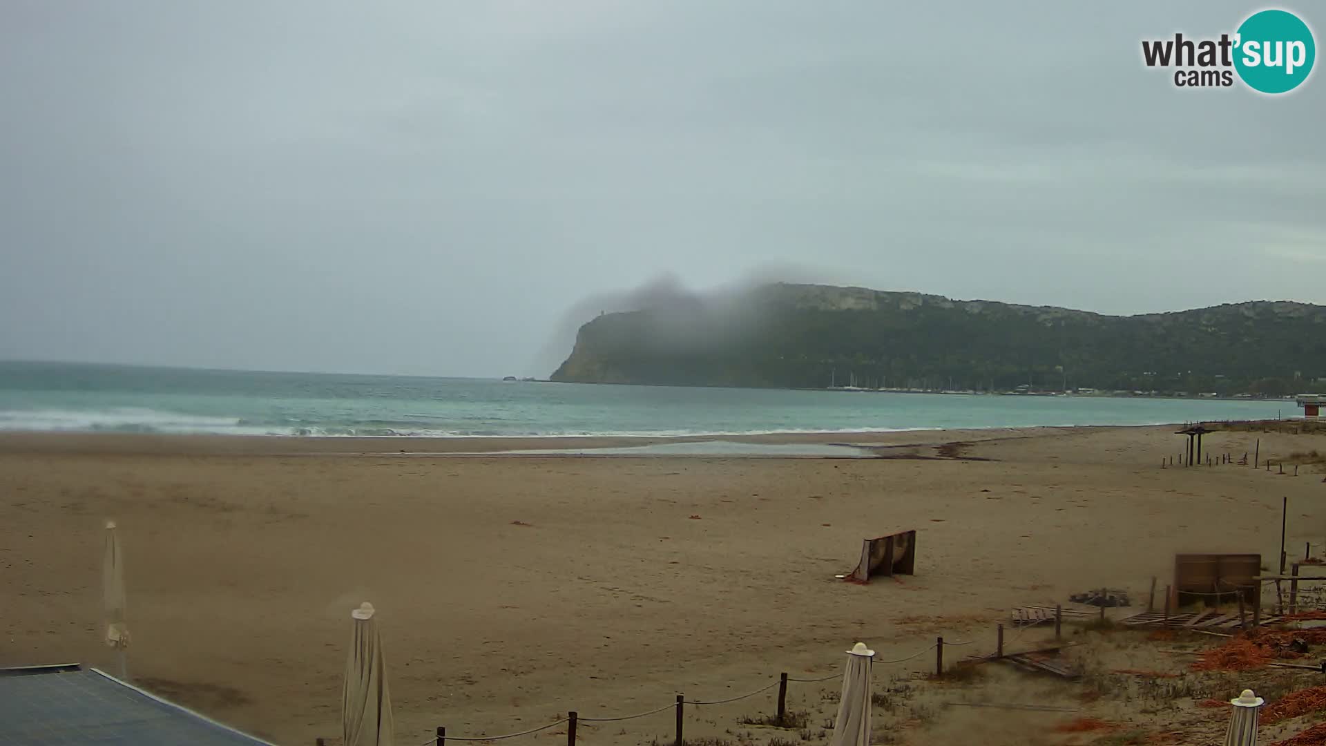 Poetto beach webcam | Cagliari | Sardinija