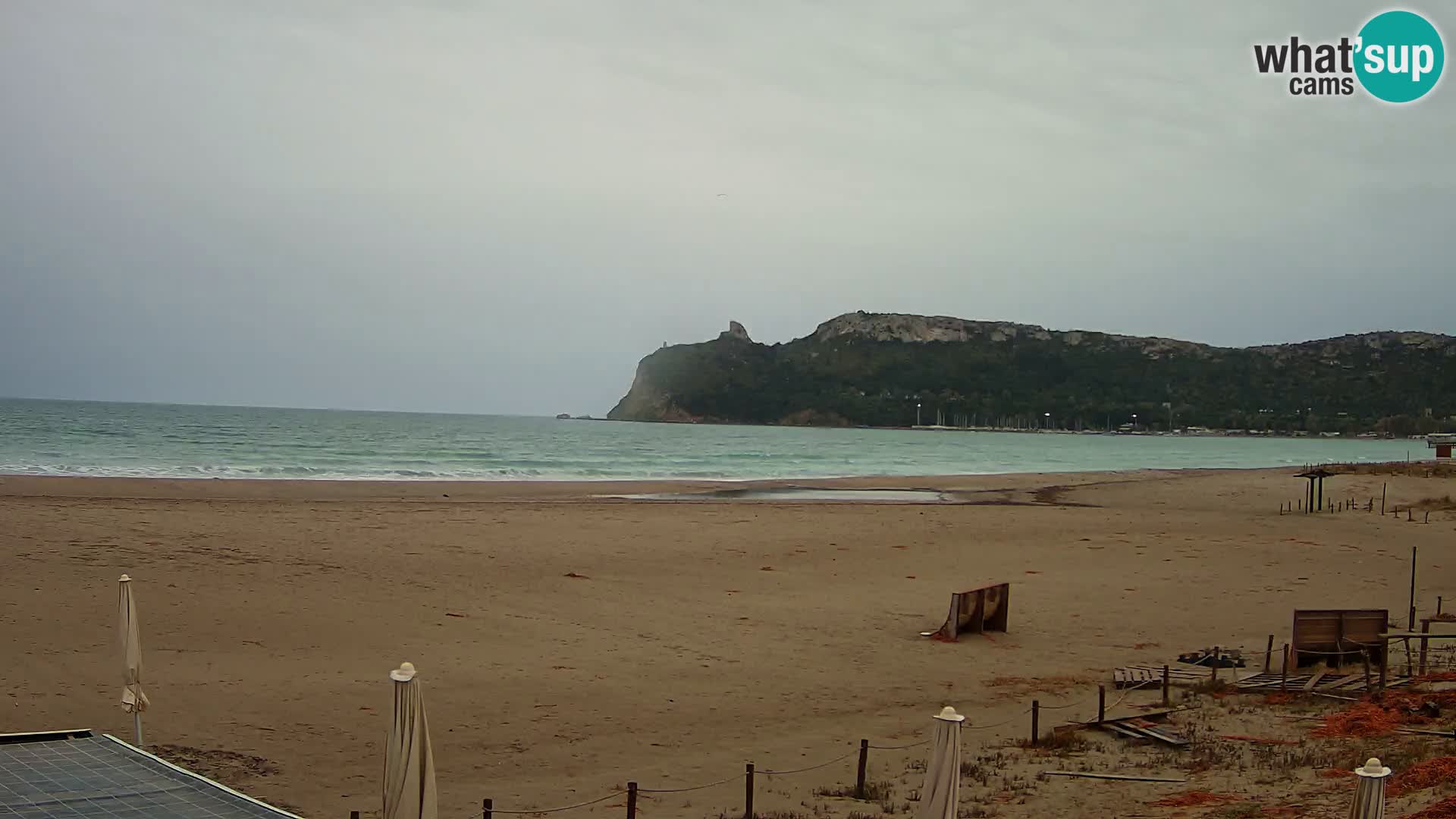 Poetto Strand Webcam | Cagliari | Sardinien