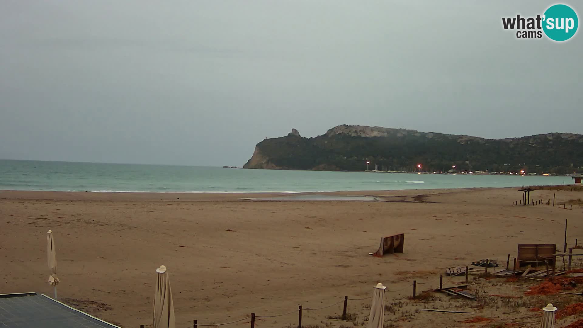 Webcam plage de Poetto | Cagliari | Sardaigne
