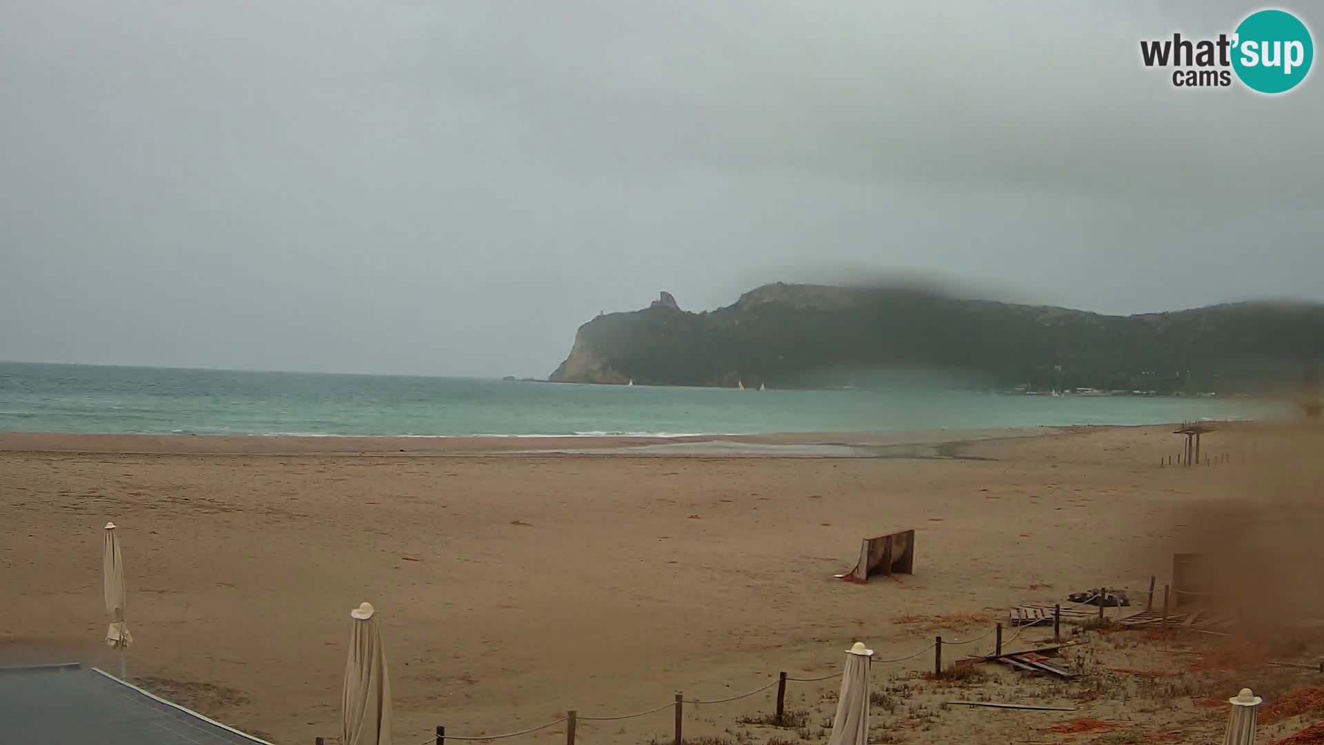Poetto beach webcam | Cagliari | Sardinija