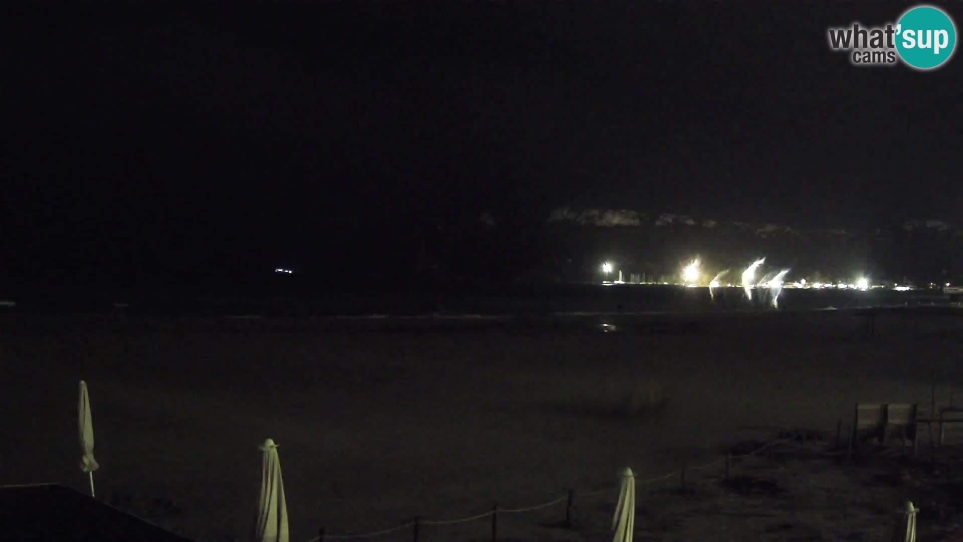 Poetto beach webcam | Cagliari | Sardinija