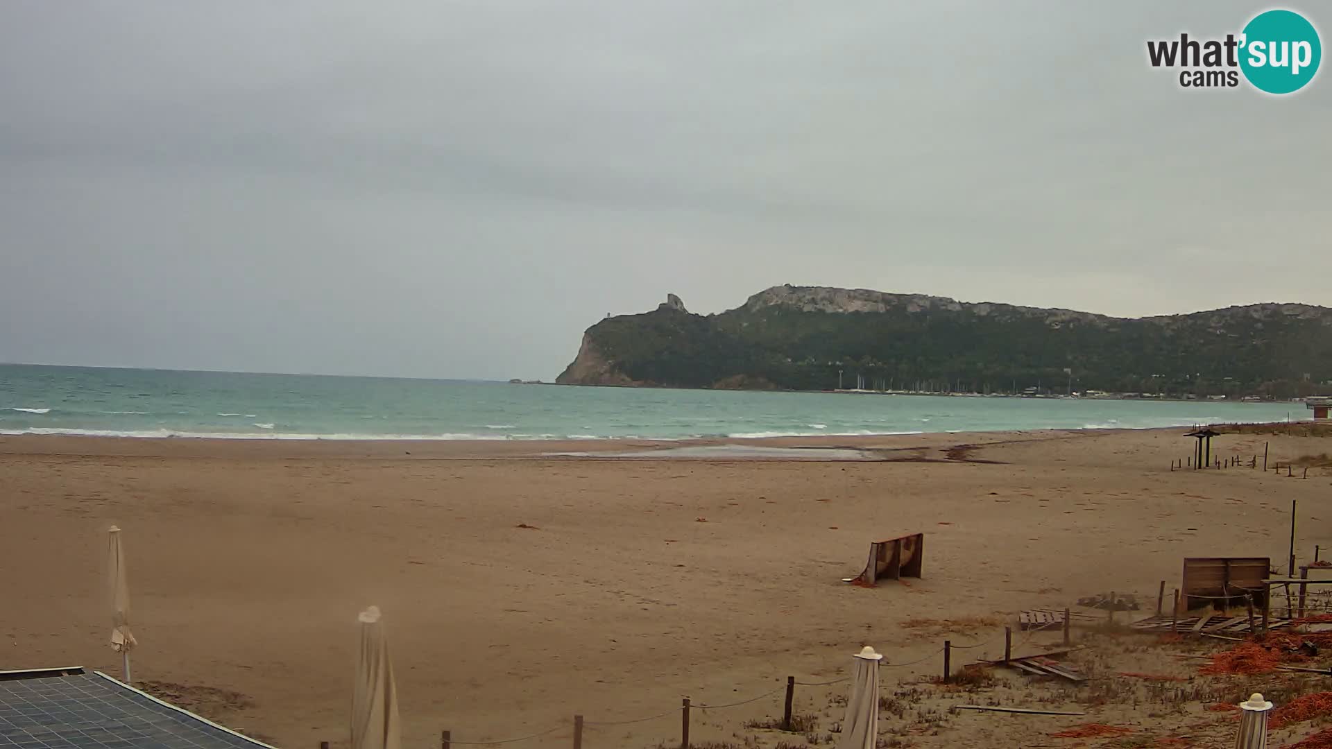 Webcam plage de Poetto | Cagliari | Sardaigne