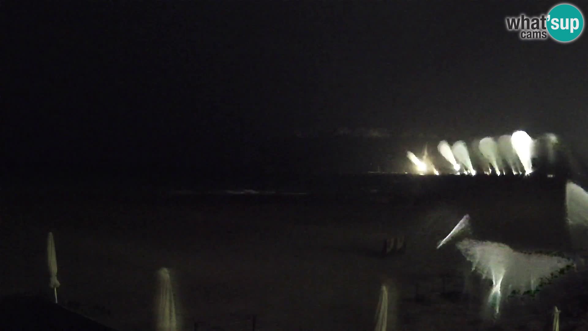 Poetto beach webcam | Cagliari | Sardinija