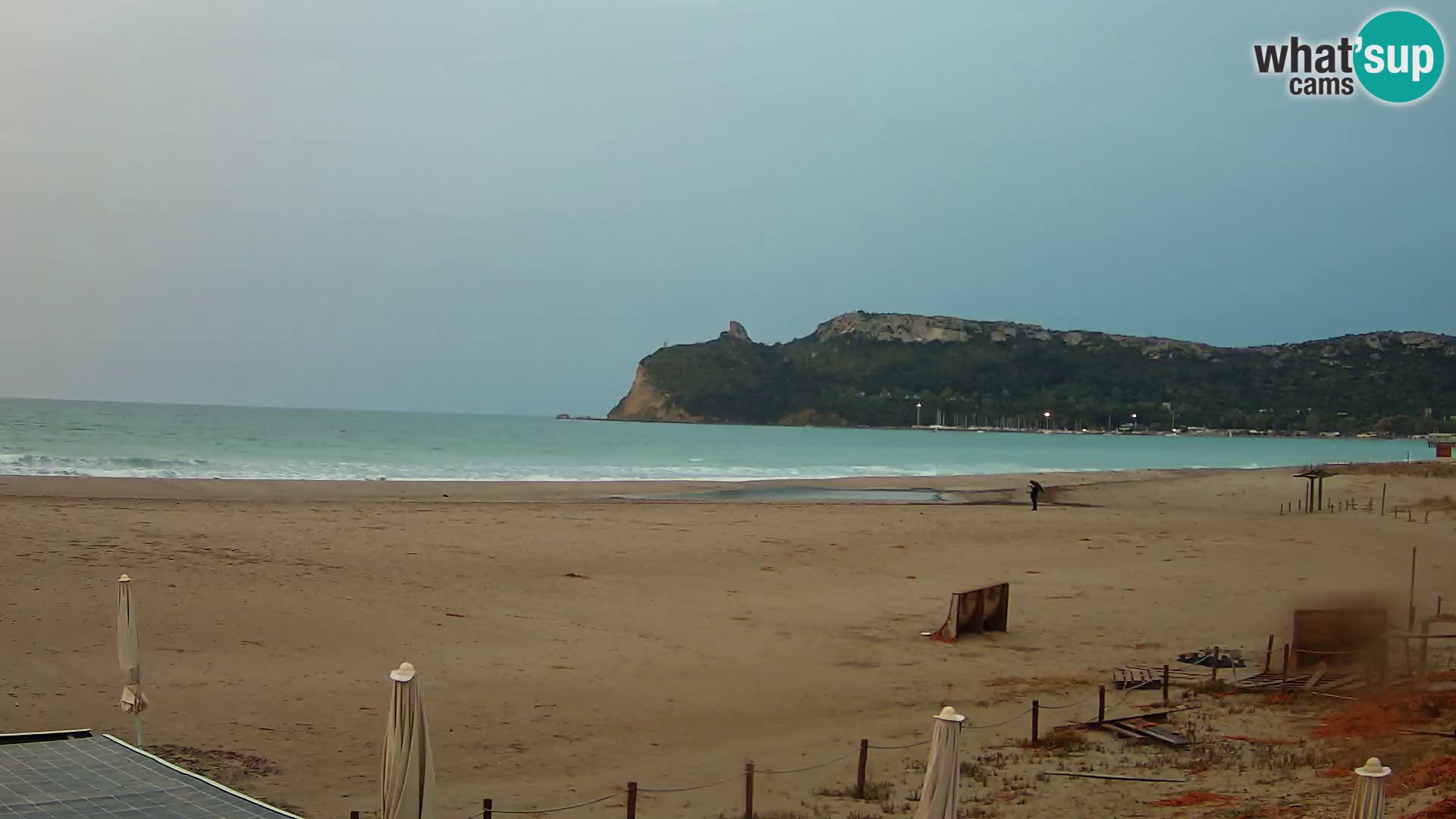 Poetto beach webcam | Cagliari | Sardinia