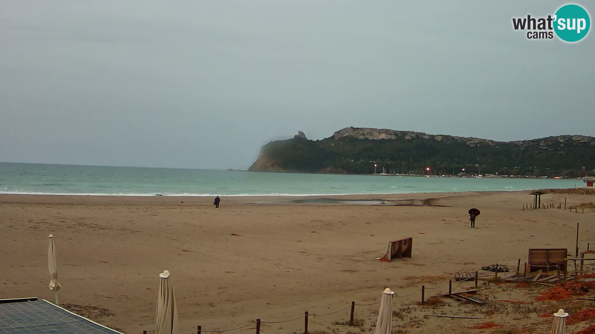 Poetto beach webcam | Cagliari | Sardinija