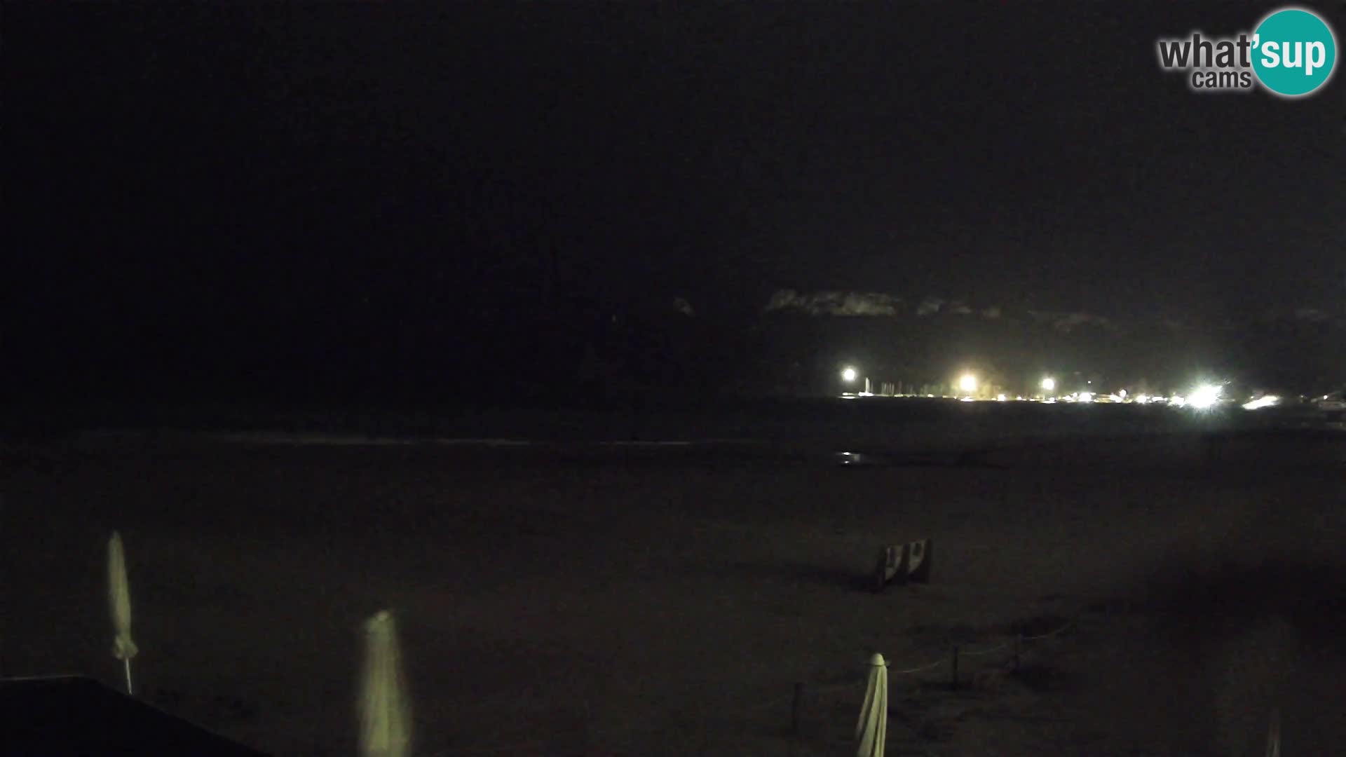 Poetto beach webcam | Cagliari | Sardinija