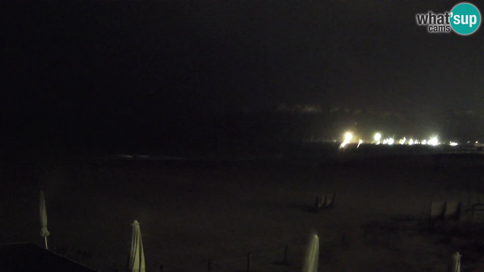 Poetto beach webcam | Cagliari | Sardinija