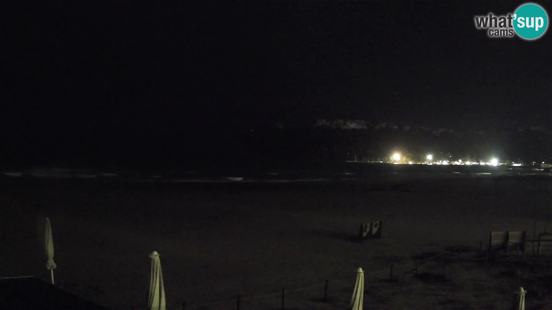 Webcam plage de Poetto | Cagliari | Sardaigne