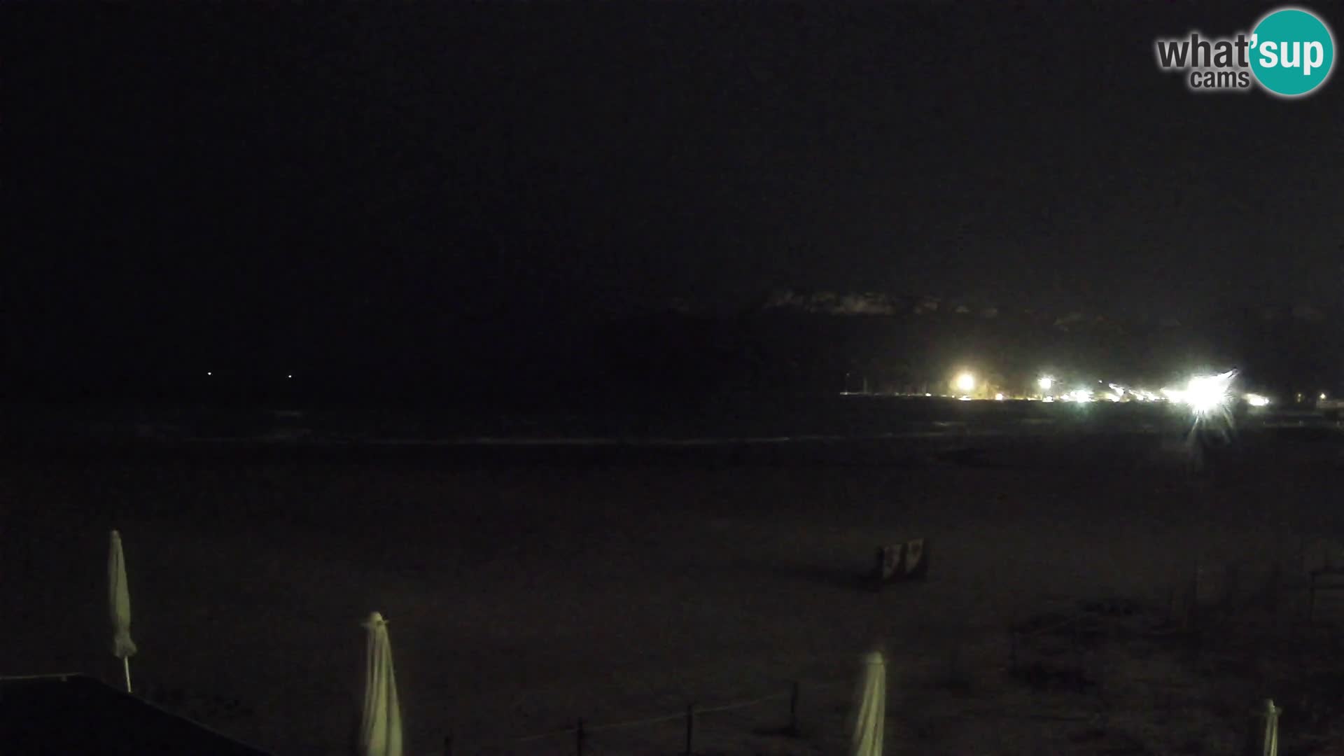 Poetto beach webcam | Cagliari | Sardinija
