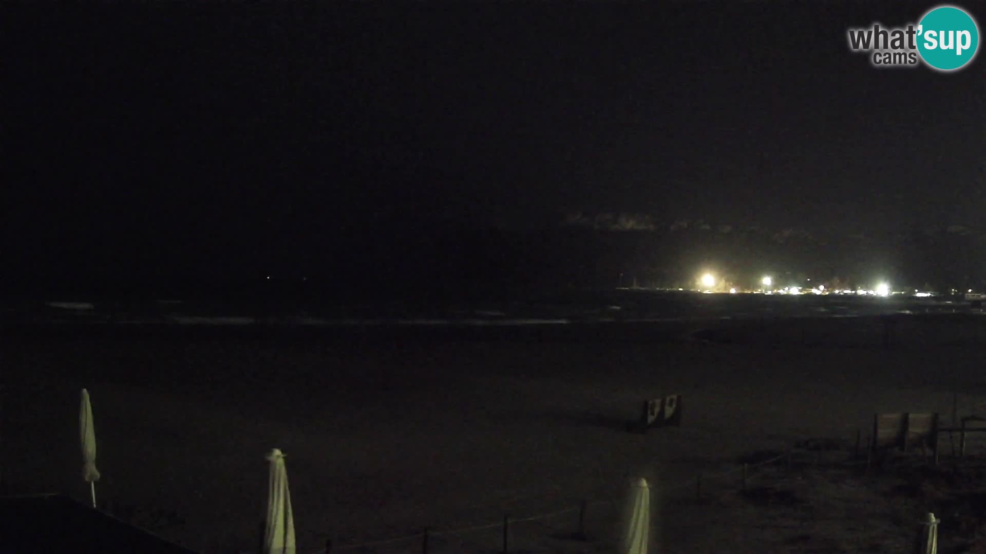 Webcam plage de Poetto | Cagliari | Sardaigne