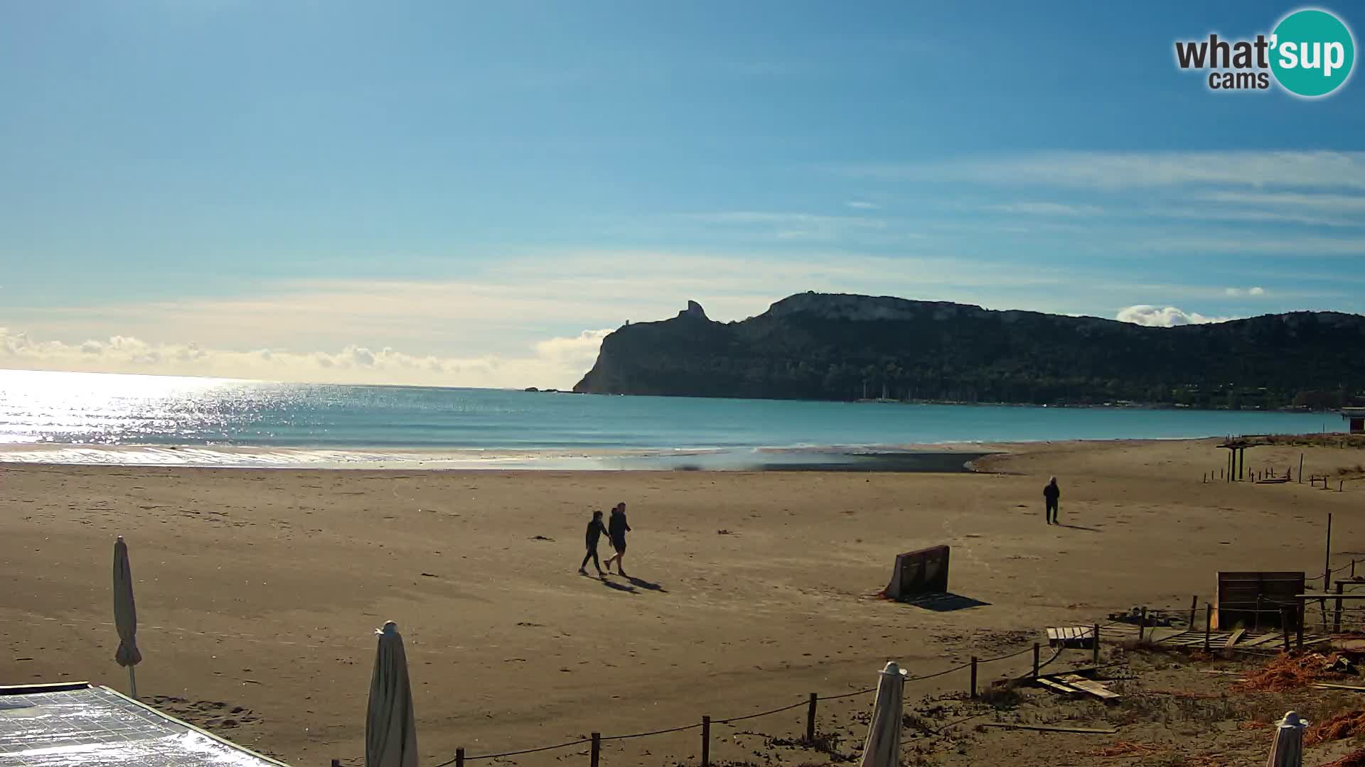 Poetto beach webcam | Cagliari | Sardinia