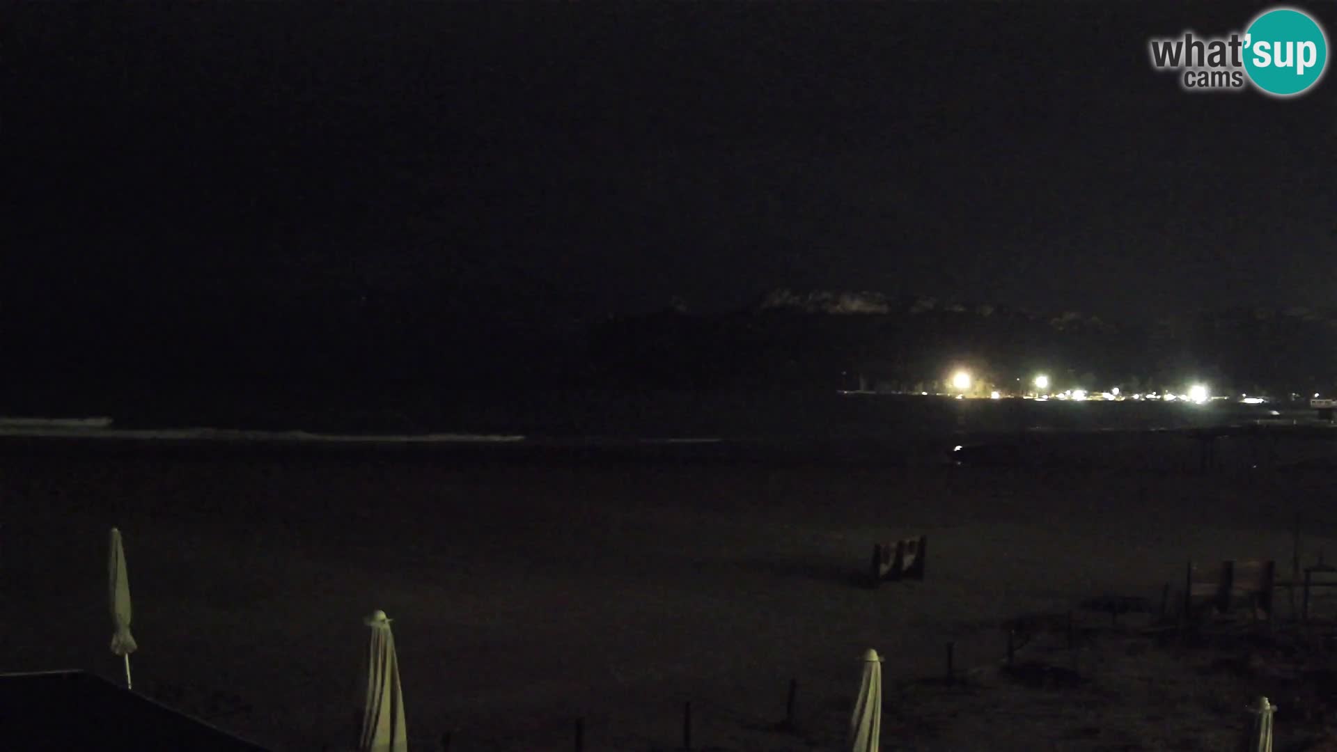 Poetto beach webcam | Cagliari | Sardinija