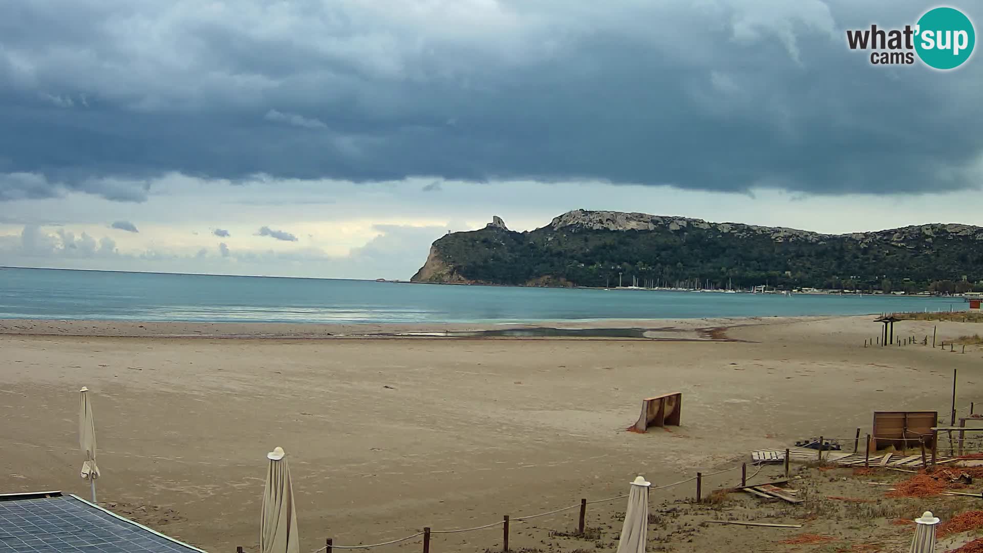 Poetto Strand Webcam | Cagliari | Sardinien