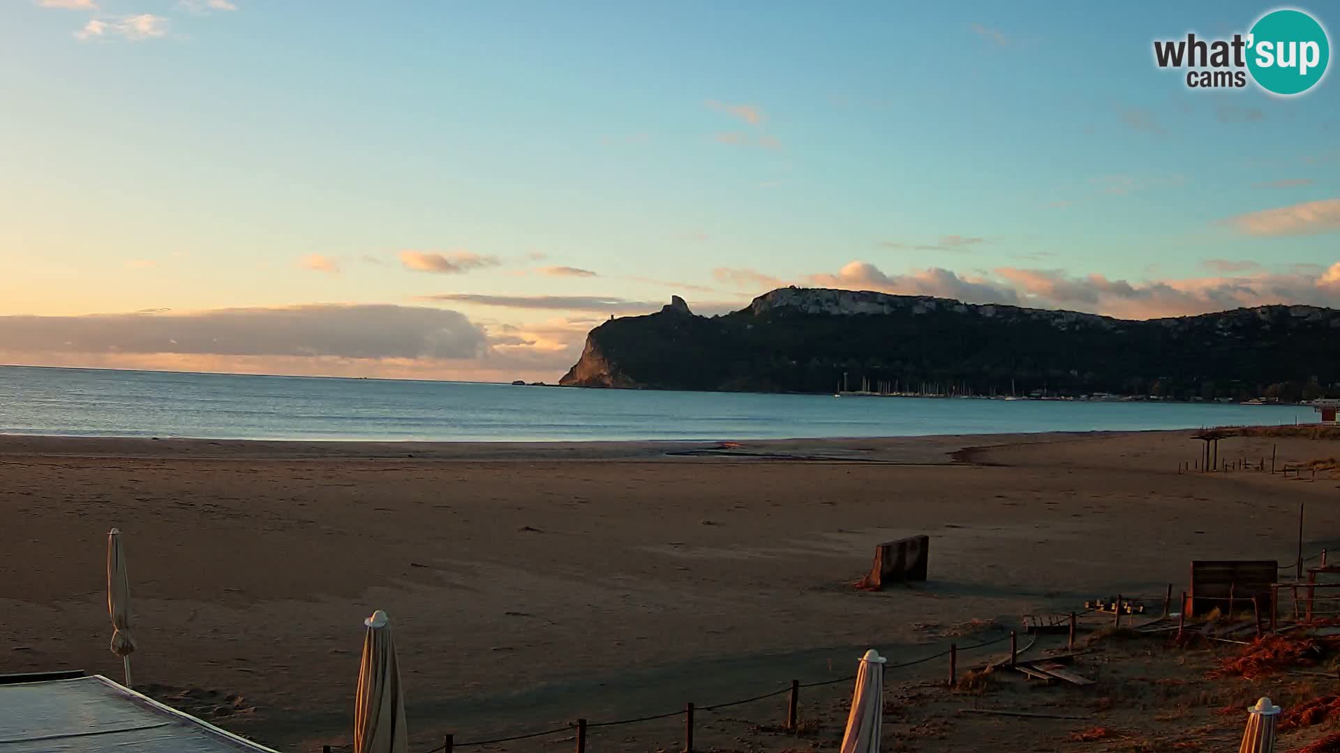 Webcam playa de Poetto | Cagliari | Cerdeña