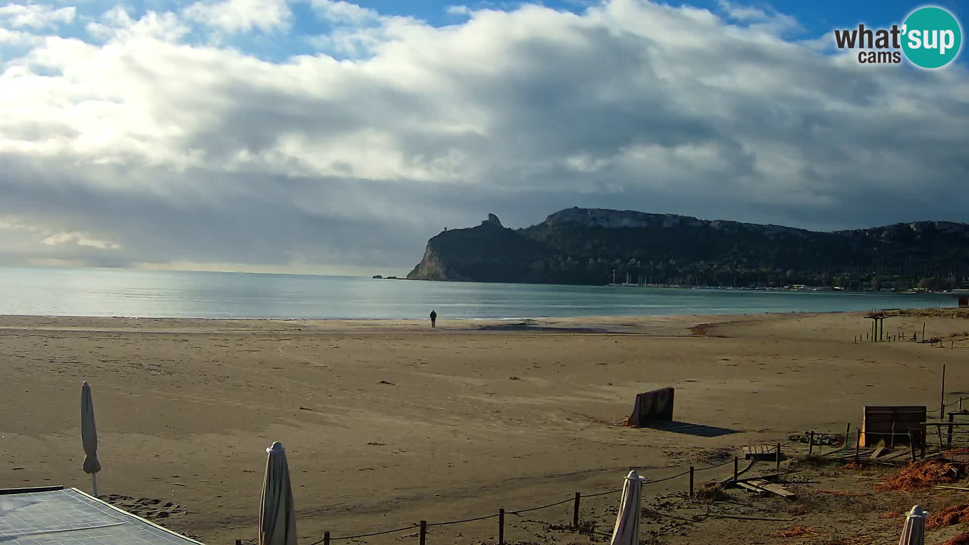 Webcam plage de Poetto | Cagliari | Sardaigne