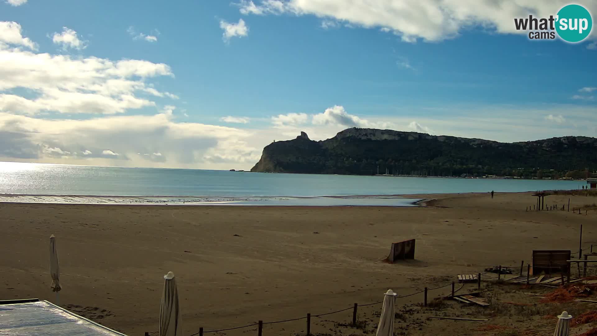 Poetto beach webcam | Cagliari | Sardinia