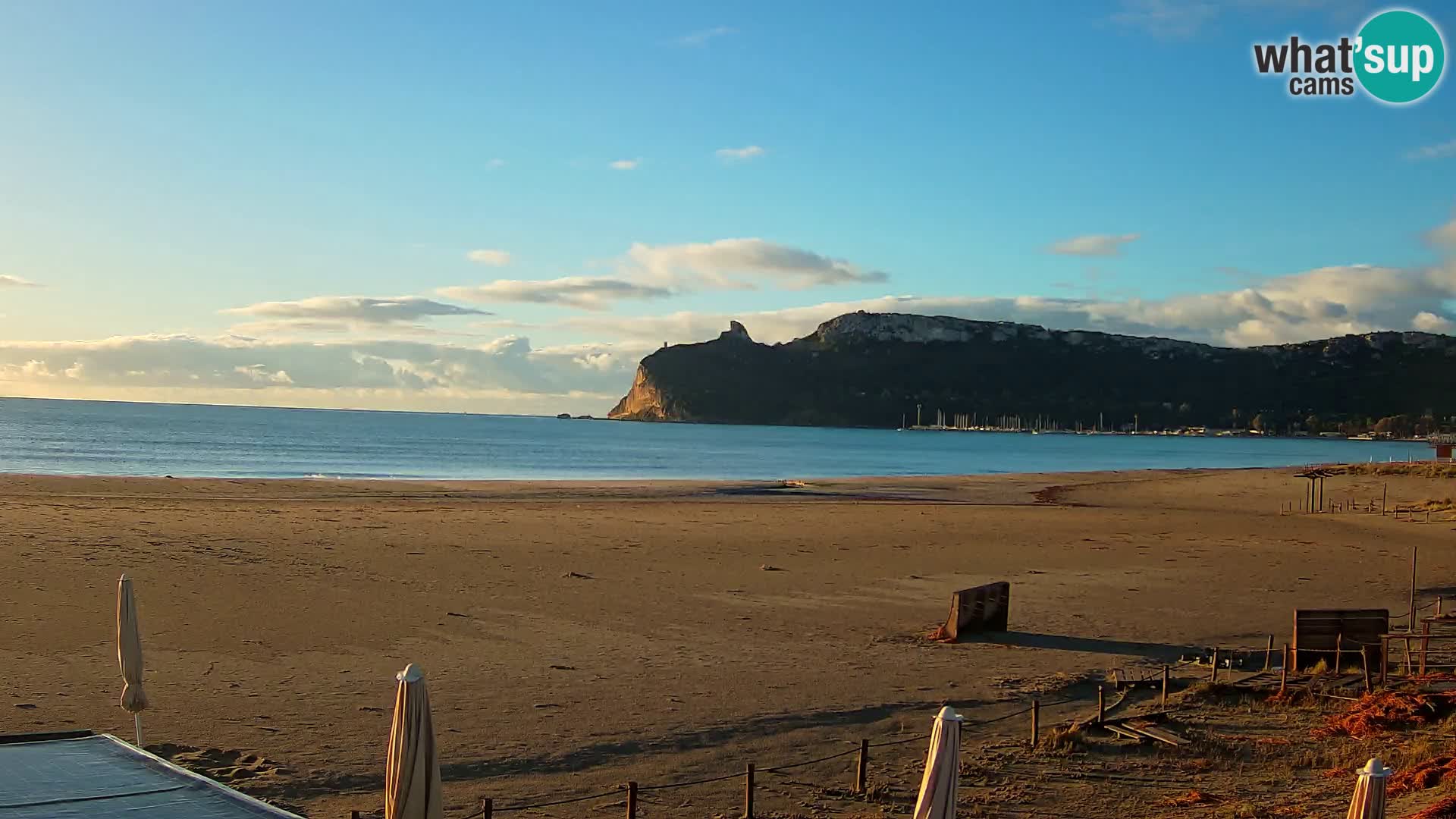 Poetto beach webcam | Cagliari | Sardinia