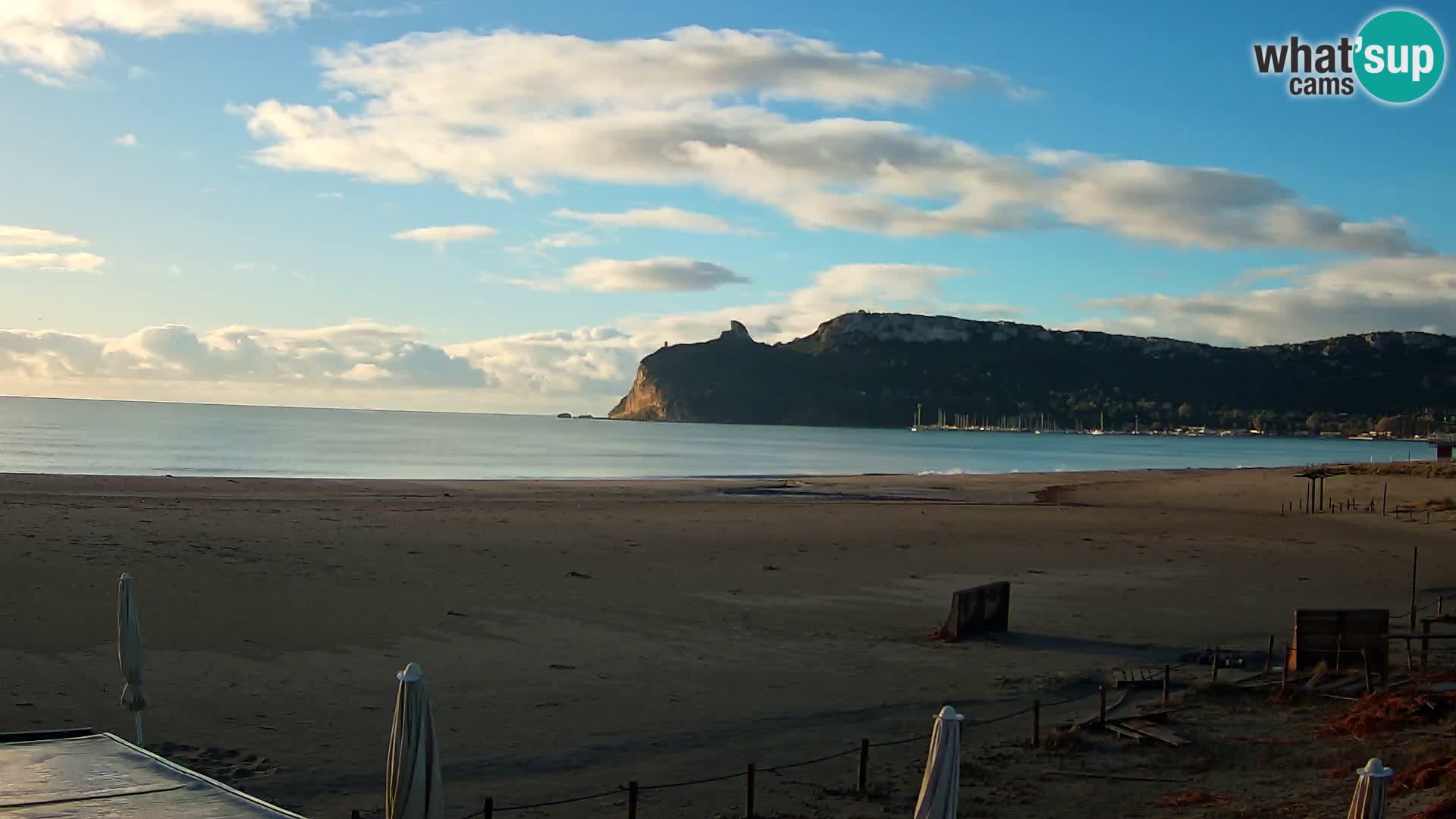 Webcam spiaggia del Poetto | Cagliari | Sardegna