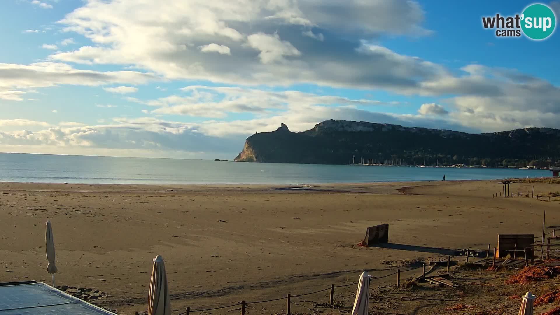 Poetto beach webcam | Cagliari | Sardinia