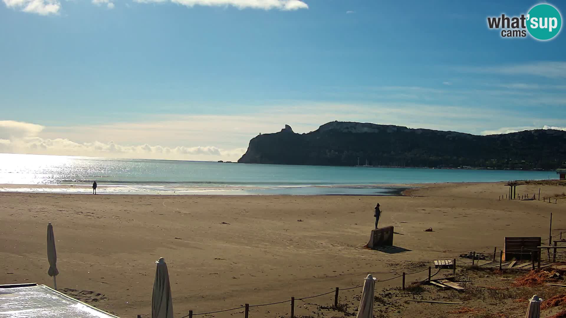 Poetto beach webcam | Cagliari | Sardinia