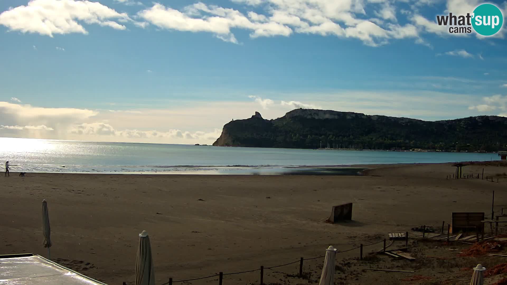 Poetto beach webcam | Cagliari | Sardinija