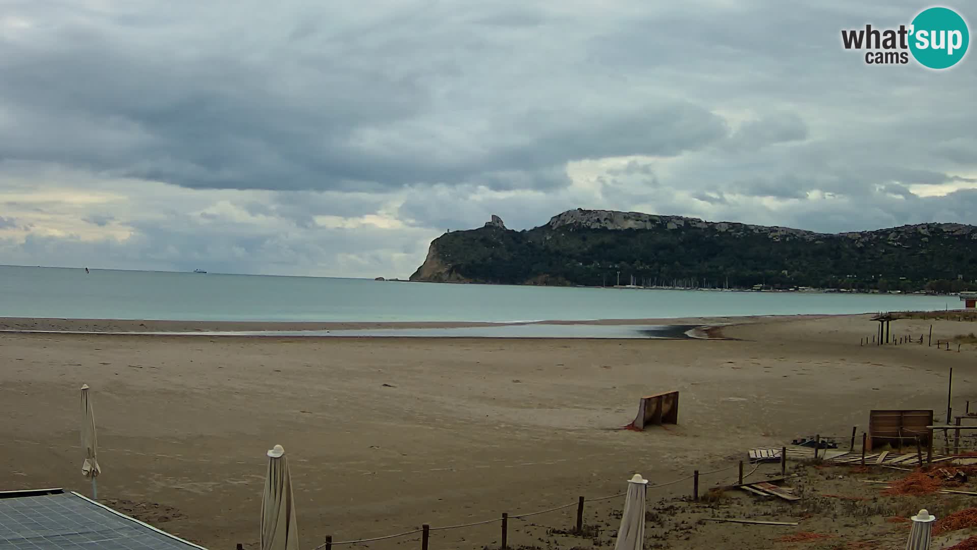 Poetto beach webcam | Cagliari | Sardinia