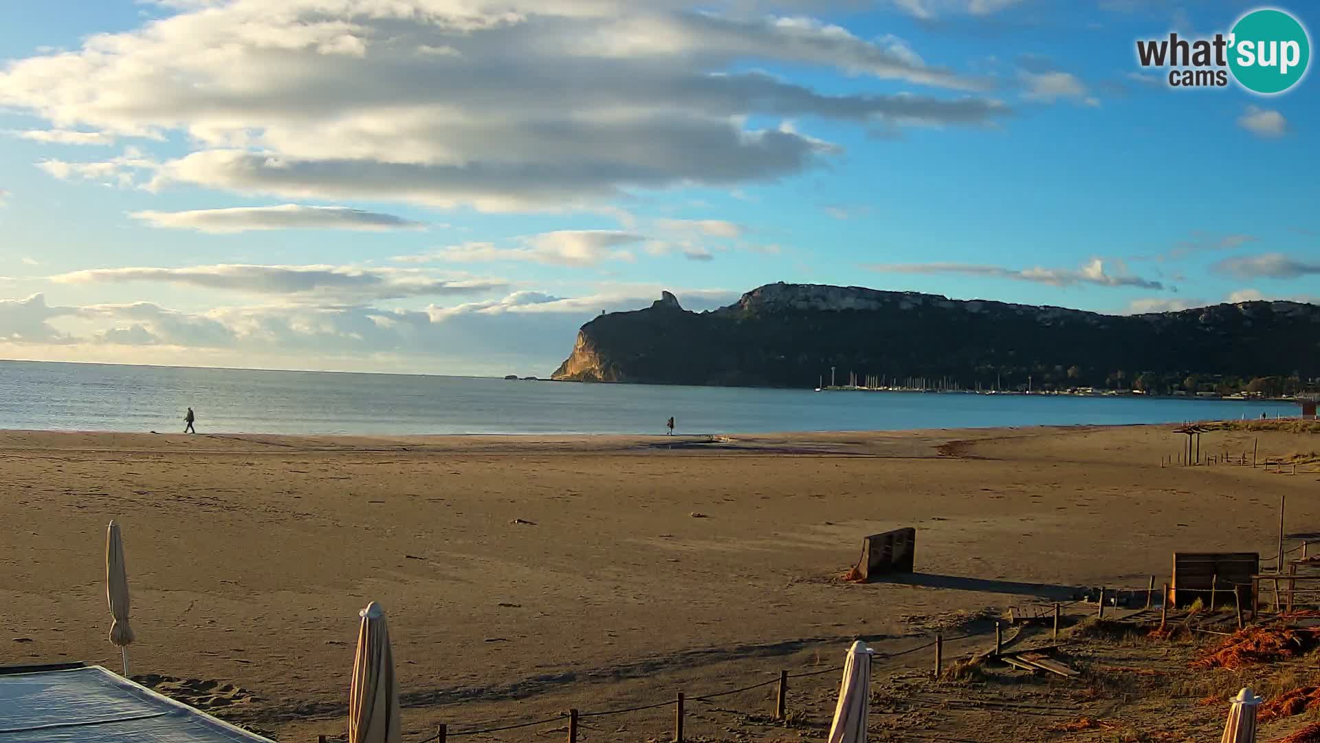 Webcam spiaggia del Poetto | Cagliari | Sardegna