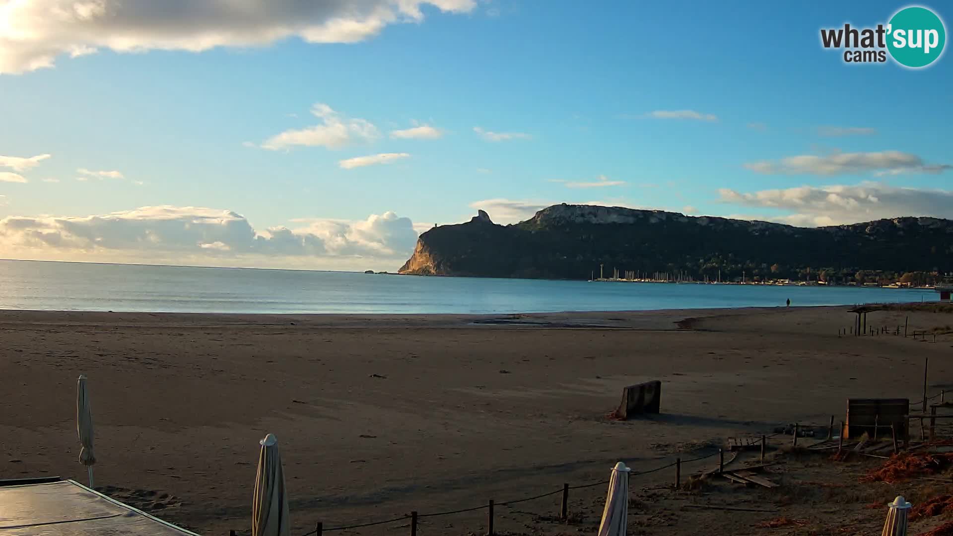Webcam plage de Poetto | Cagliari | Sardaigne