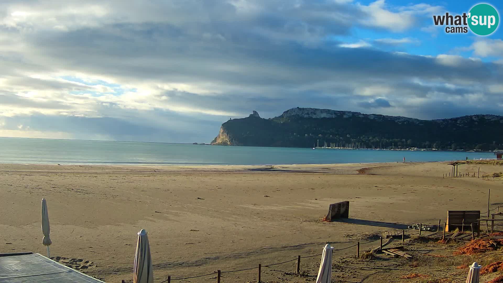 Poetto Strand Webcam | Cagliari | Sardinien