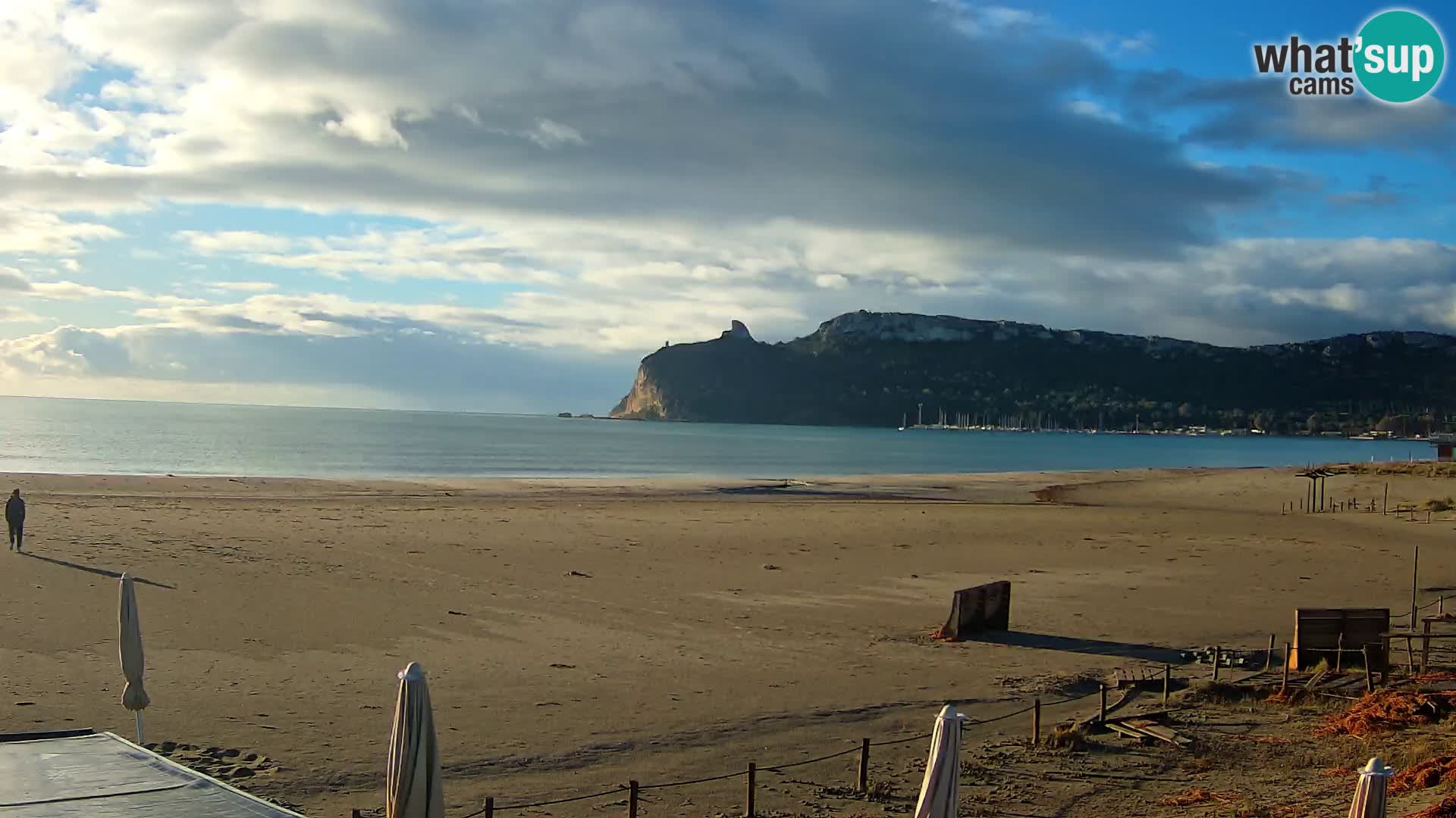 Webcam plage de Poetto | Cagliari | Sardaigne