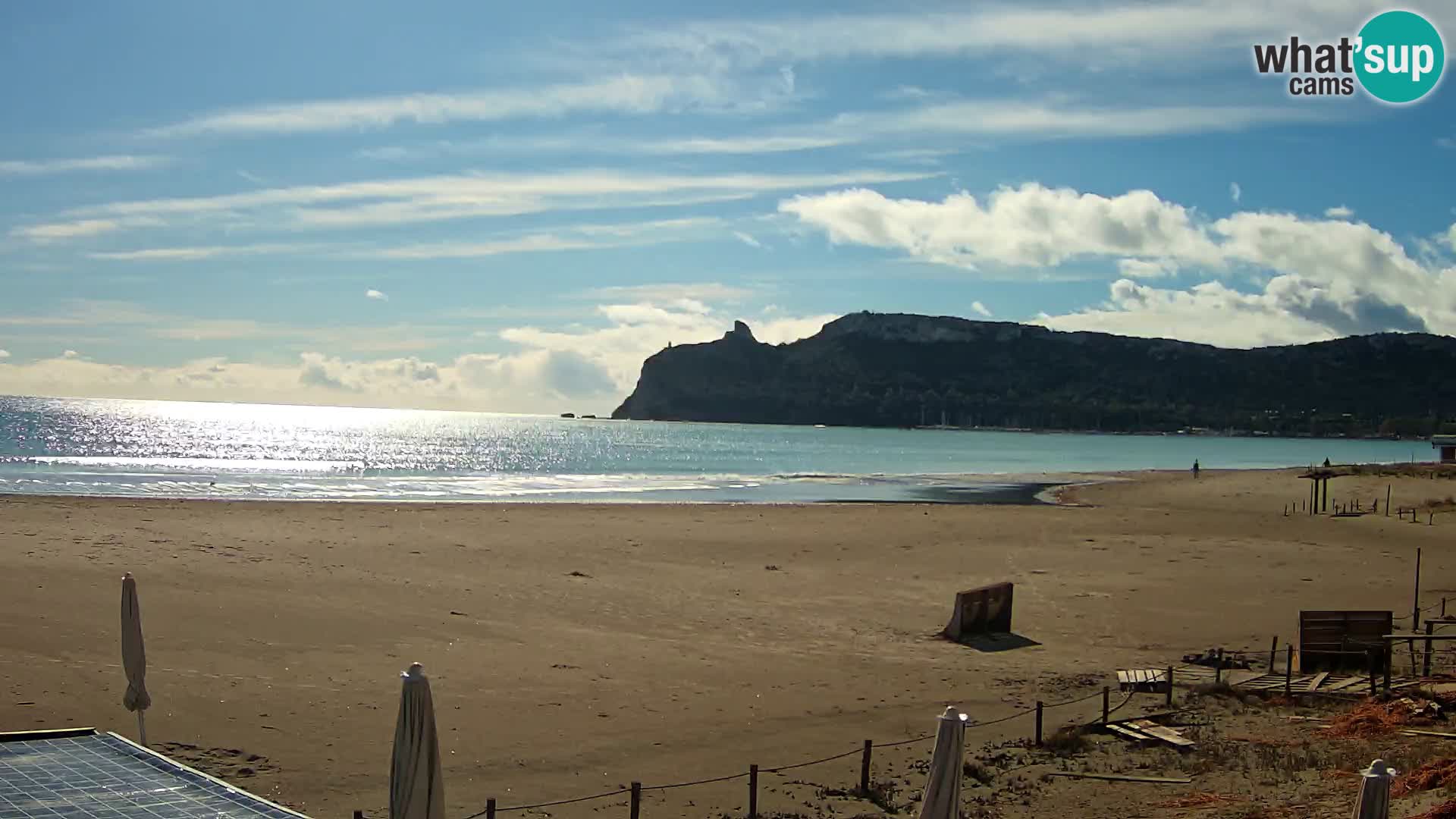 Webcam spiaggia del Poetto | Cagliari | Sardegna