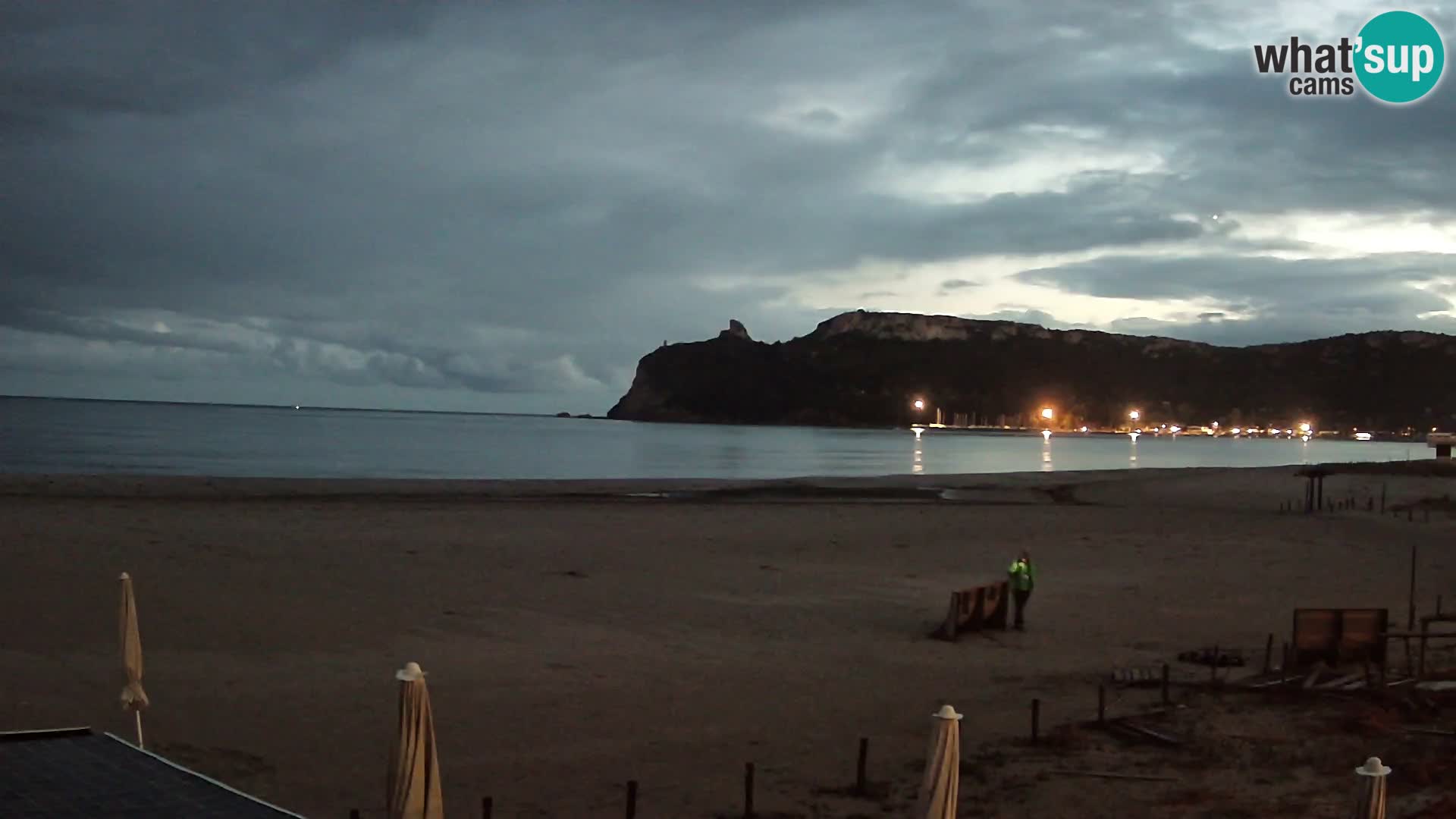 Poetto beach webcam | Cagliari | Sardinia