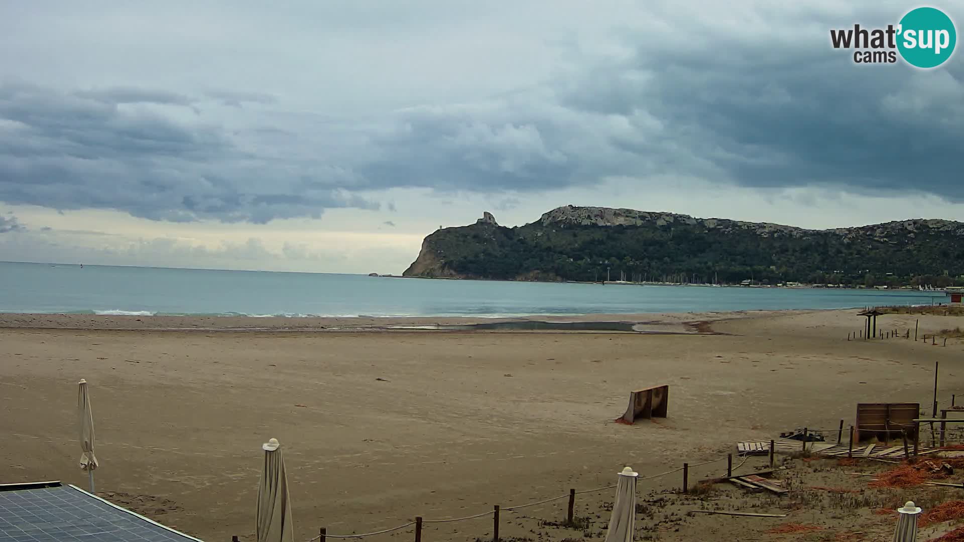 Poetto beach webcam | Cagliari | Sardinia