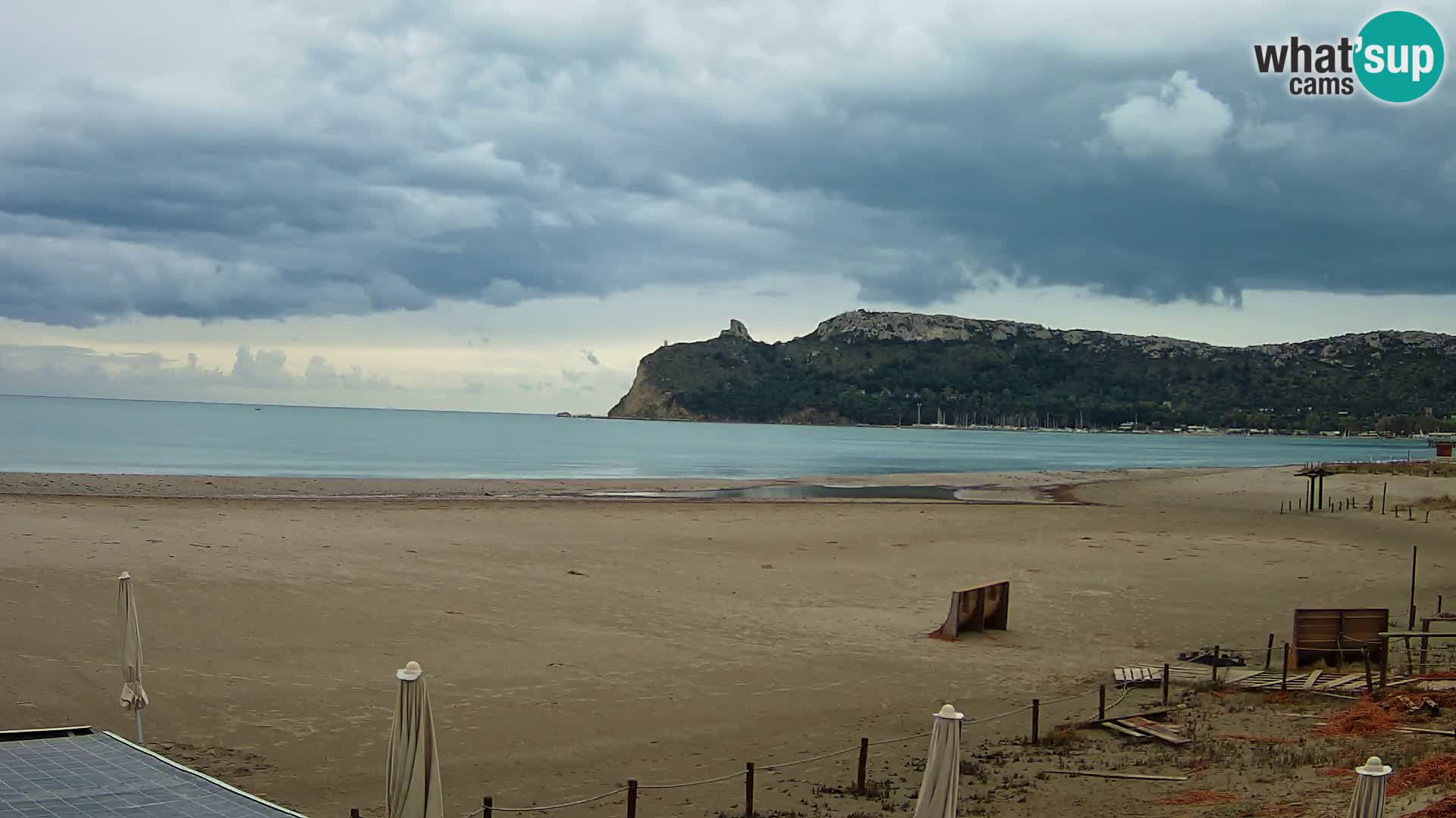 Poetto beach webcam | Cagliari | Sardinia