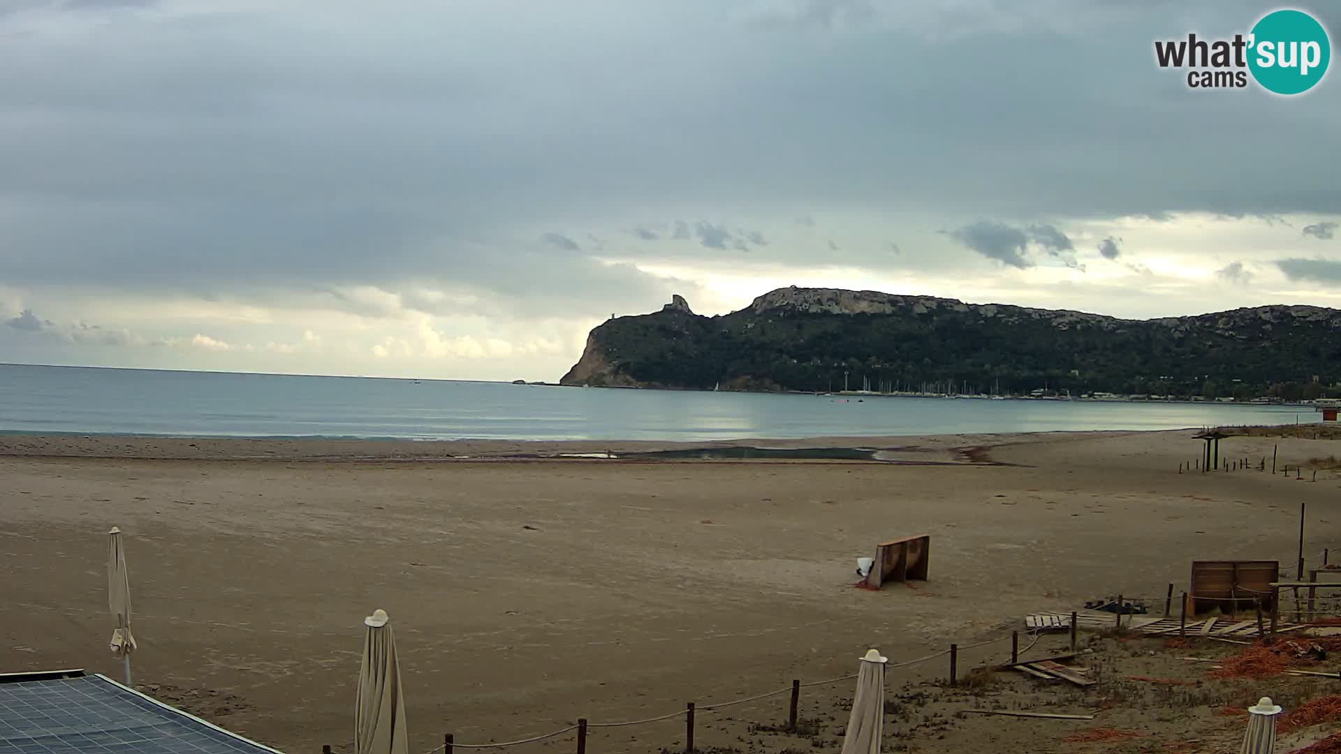 Poetto beach webcam | Cagliari | Sardinija