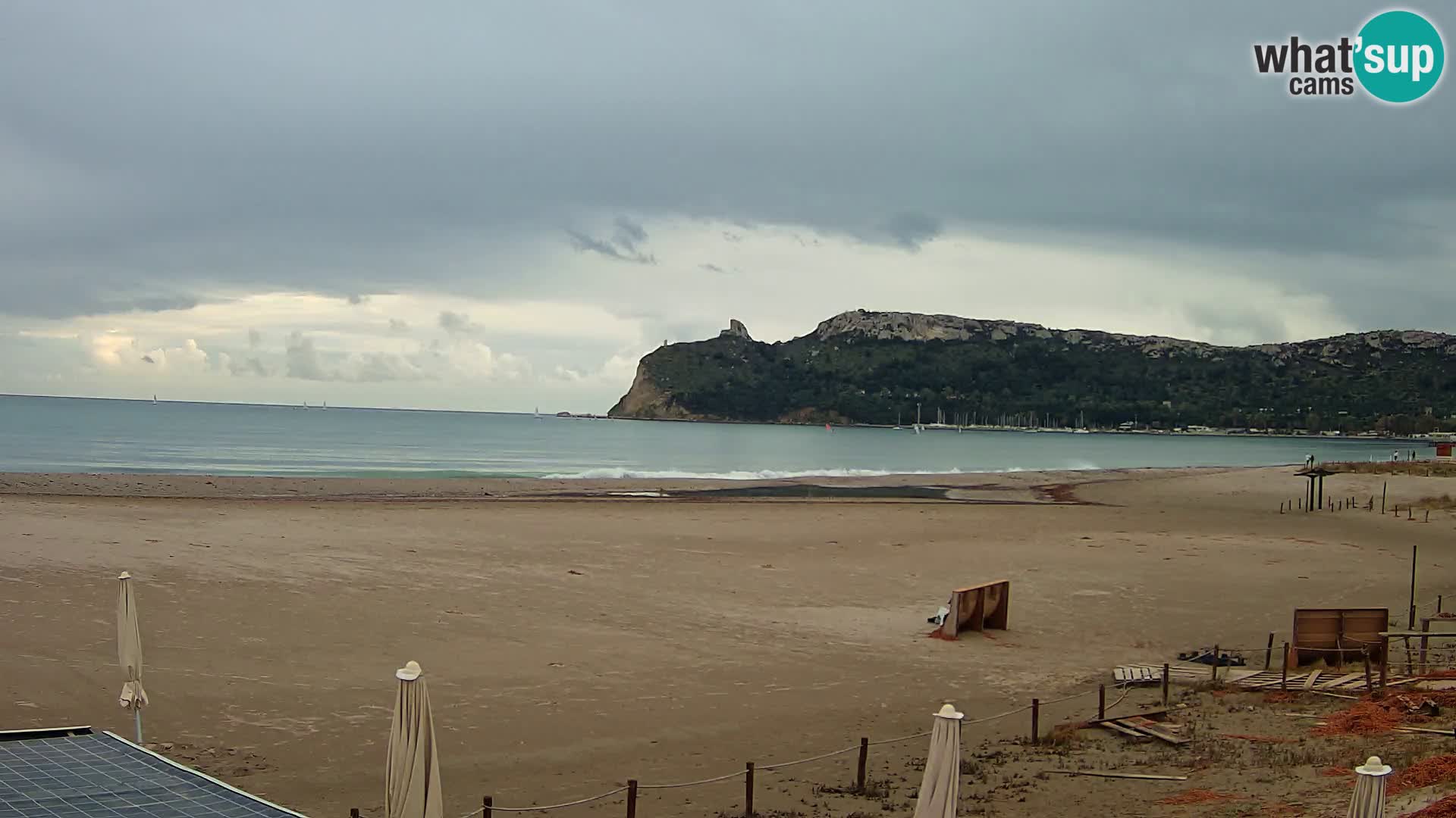 Webcam plage de Poetto | Cagliari | Sardaigne