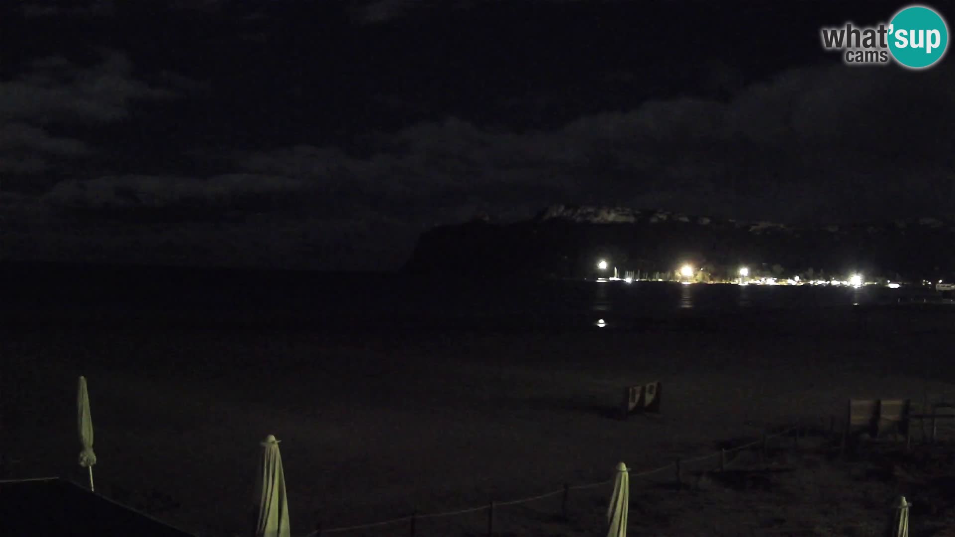Poetto beach webcam | Cagliari | Sardinija