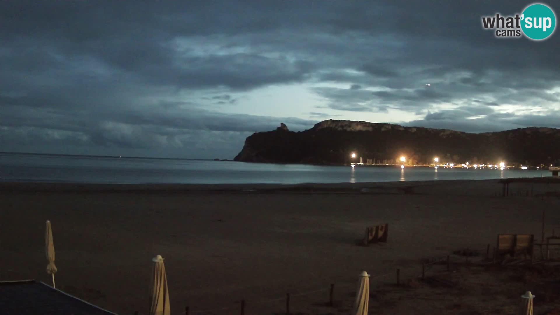Poetto beach webcam | Cagliari | Sardinia