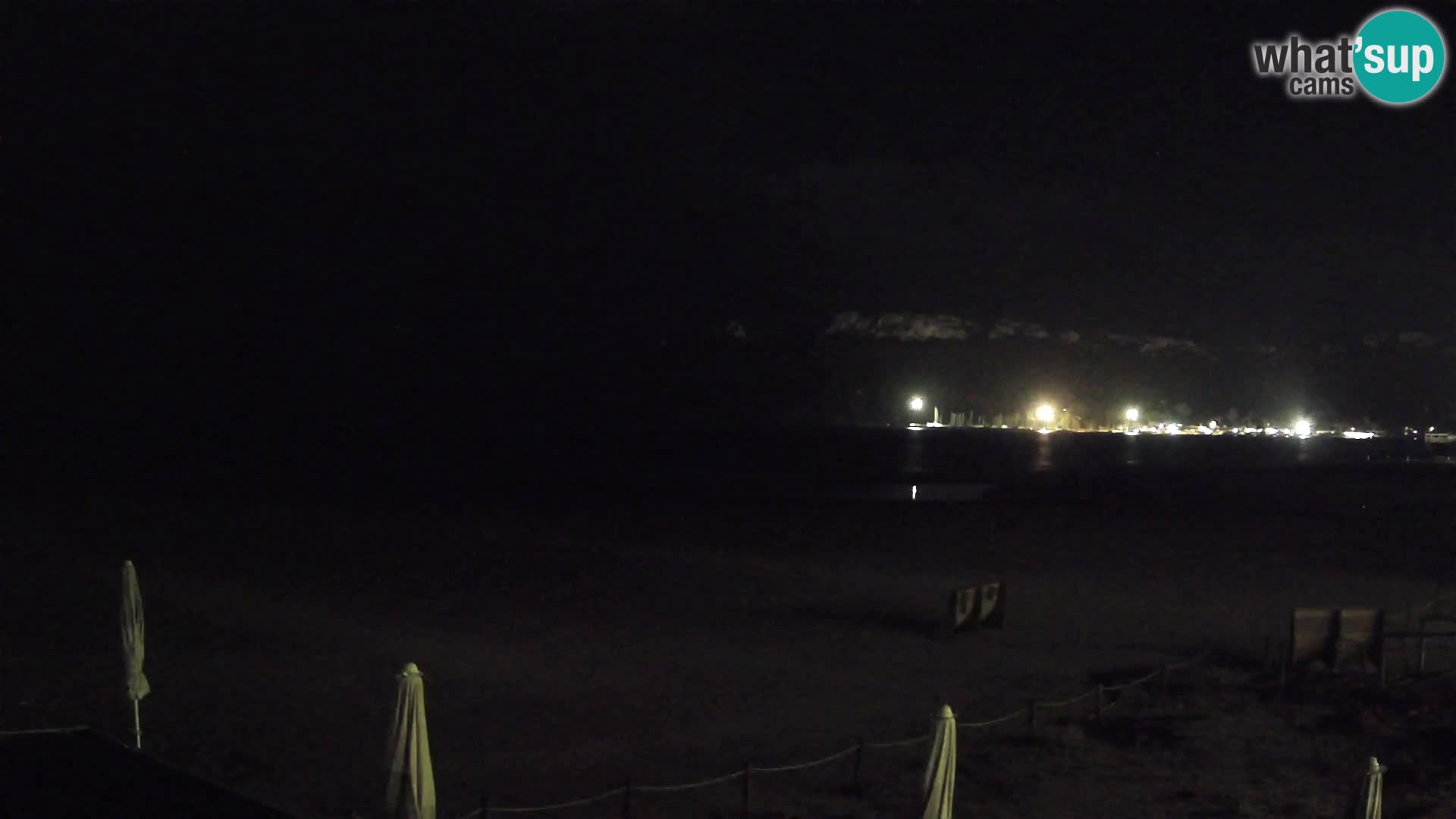 Poetto beach webcam | Cagliari | Sardinija