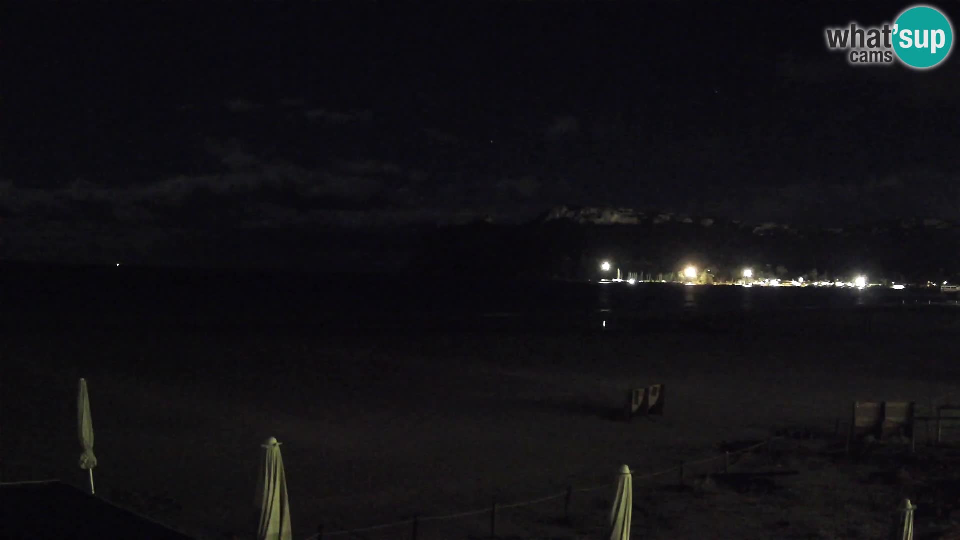 Poetto beach webcam | Cagliari | Sardinija