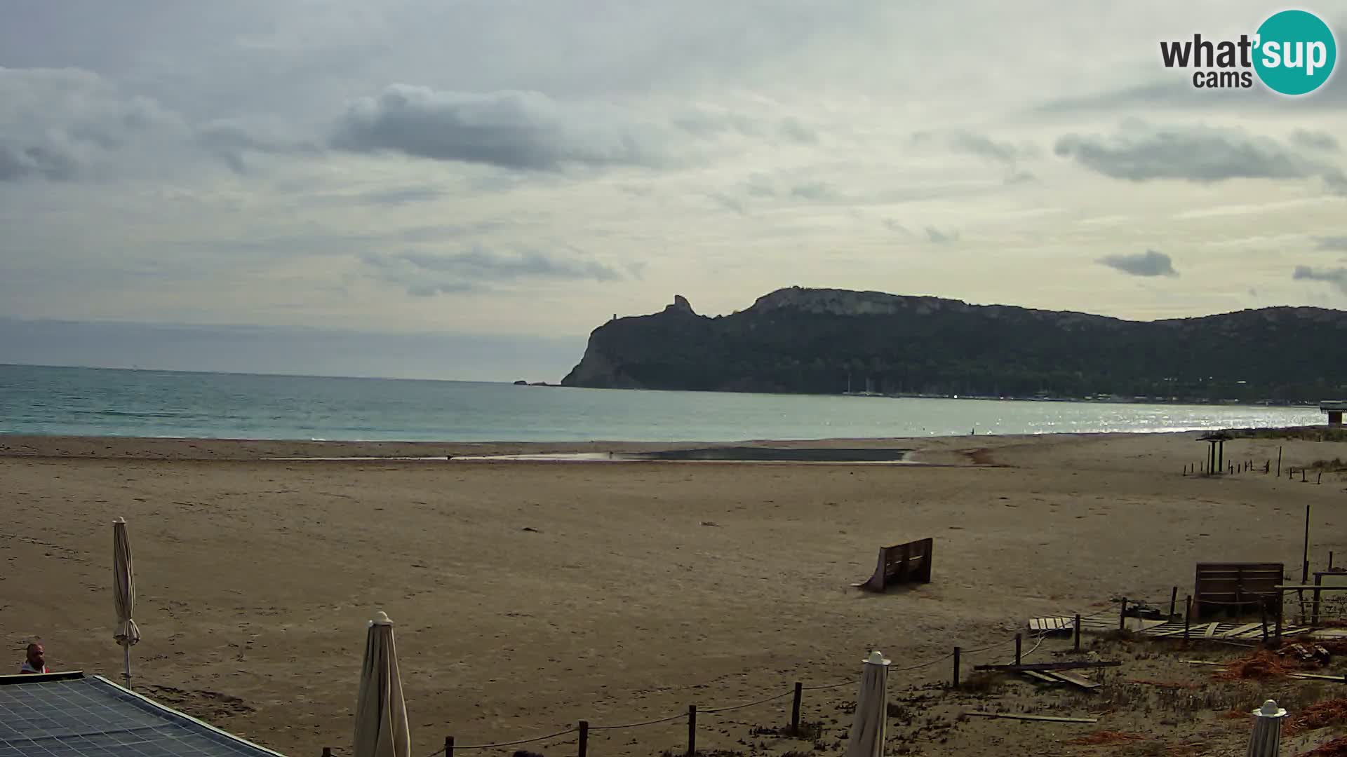Webcam plage de Poetto | Cagliari | Sardaigne