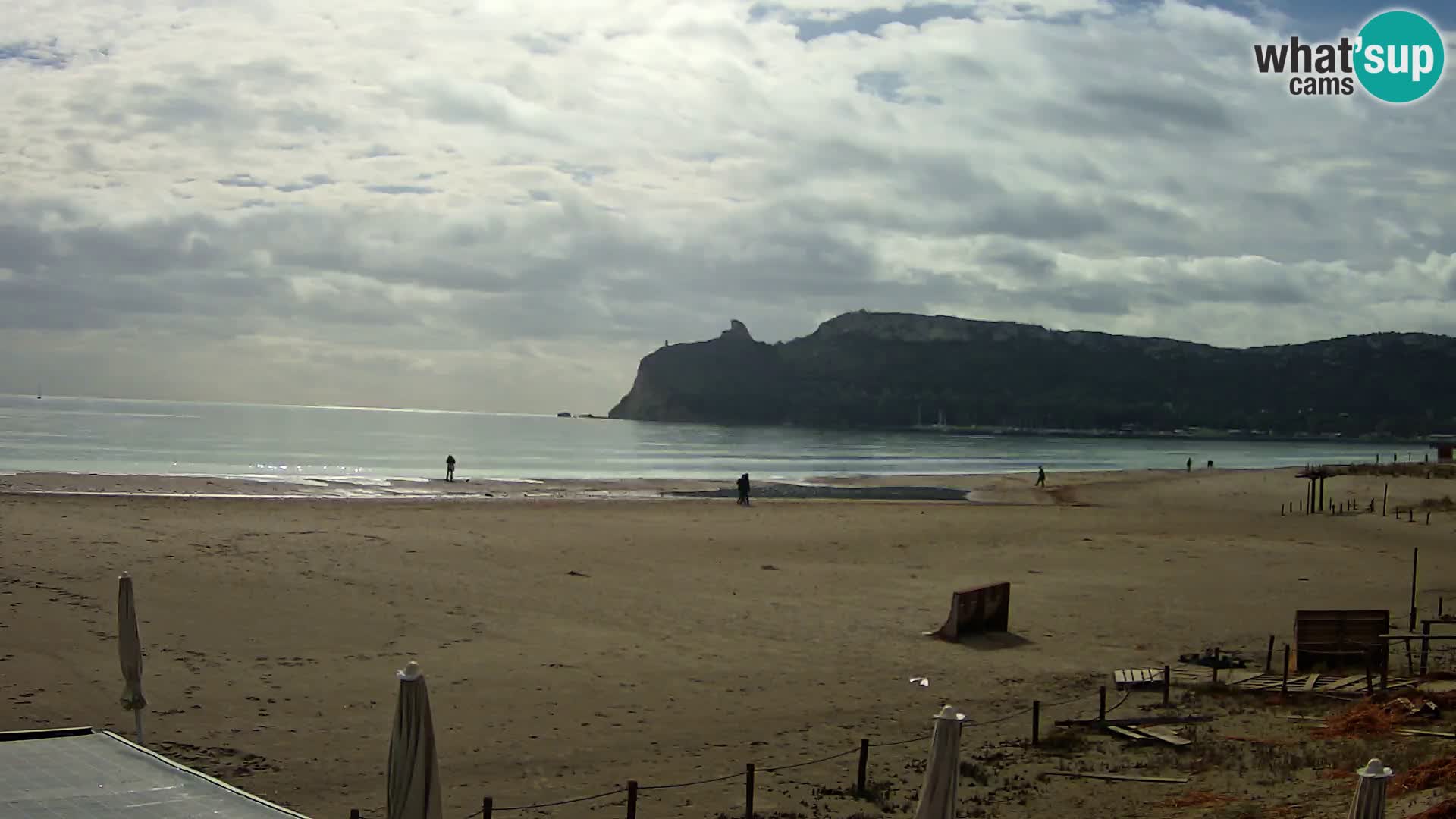 Poetto beach webcam | Cagliari | Sardinia