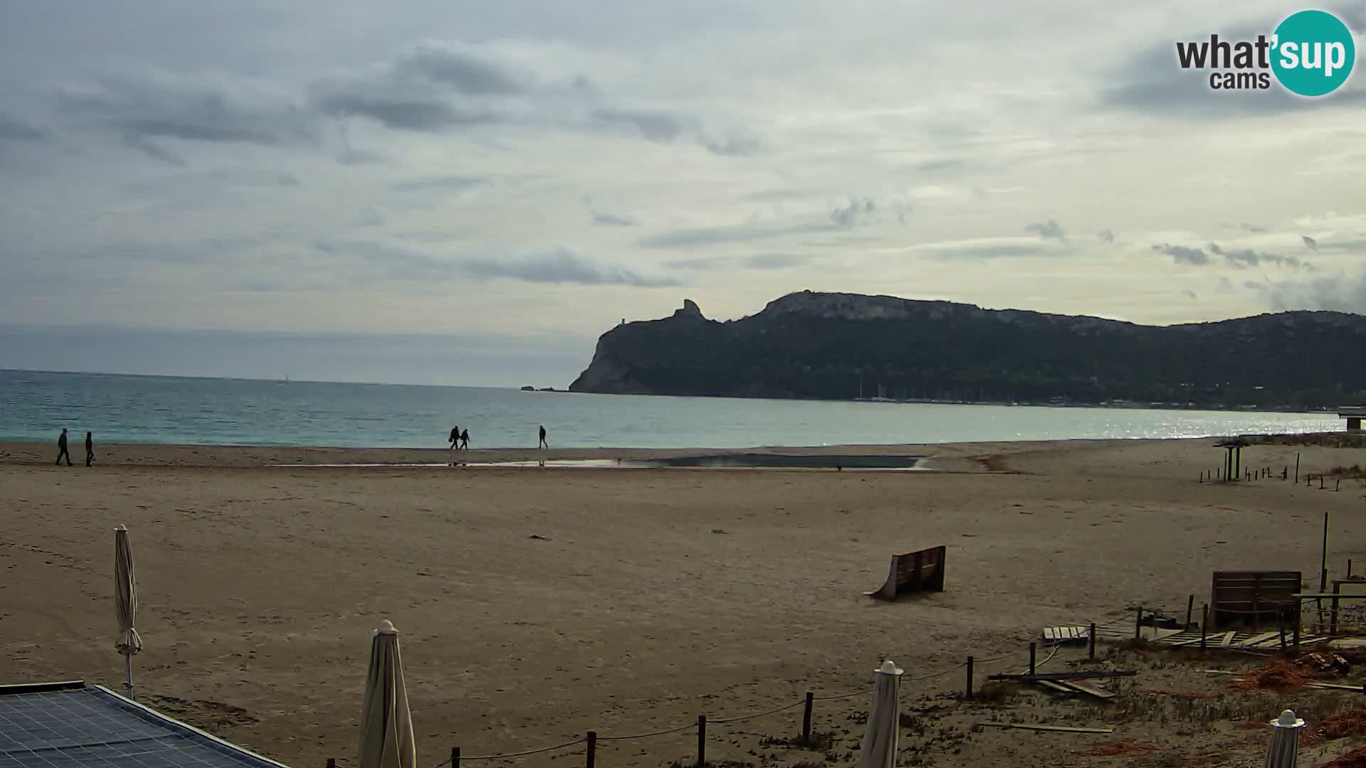 Poetto beach webcam | Cagliari | Sardinia