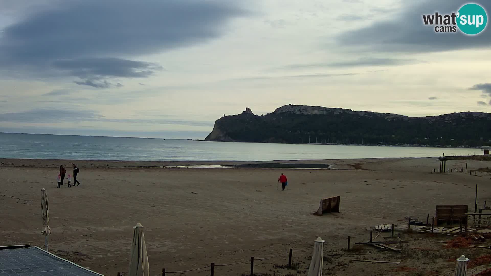 Webcam plage de Poetto | Cagliari | Sardaigne