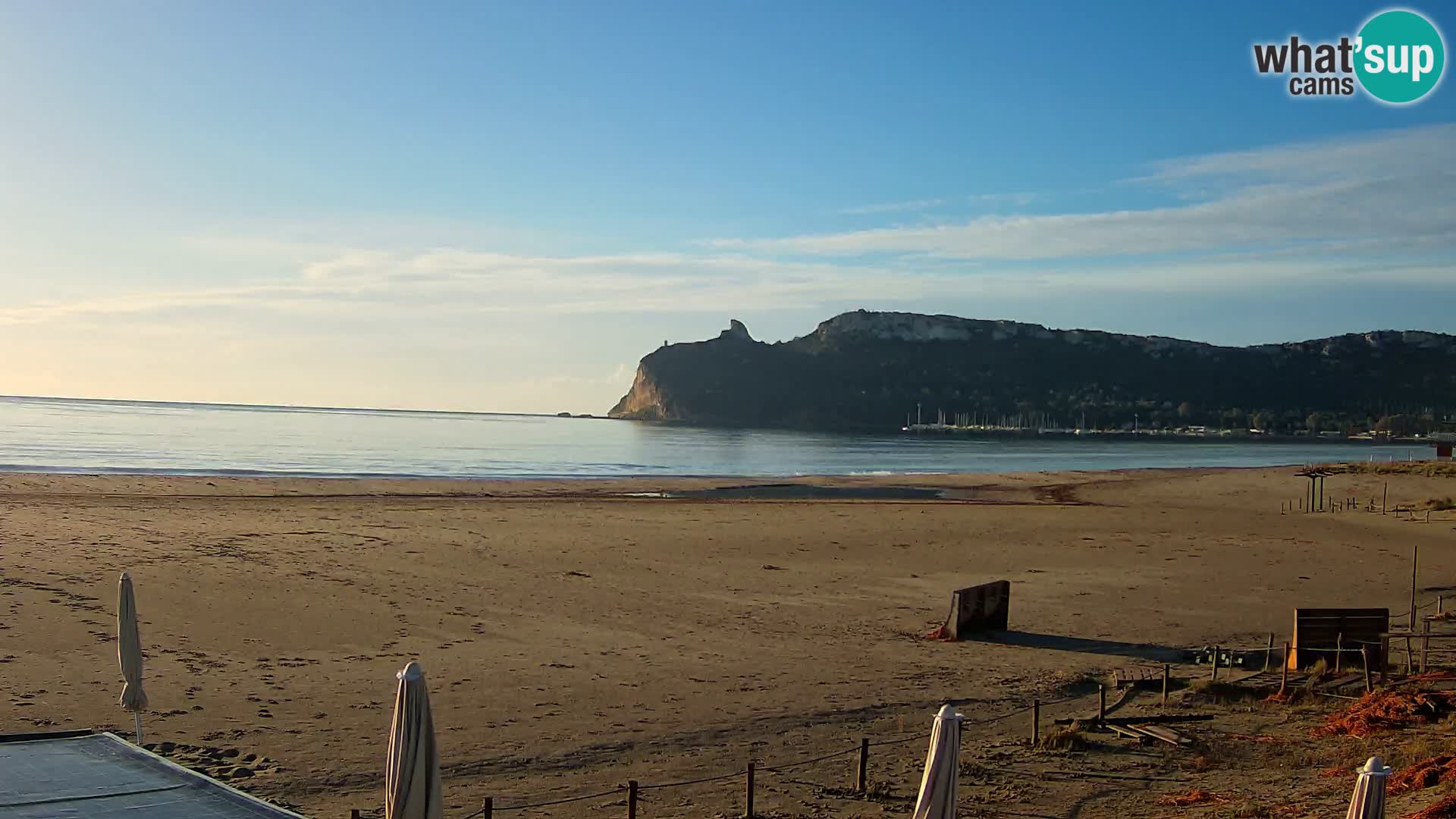 Webcam playa de Poetto | Cagliari | Cerdeña