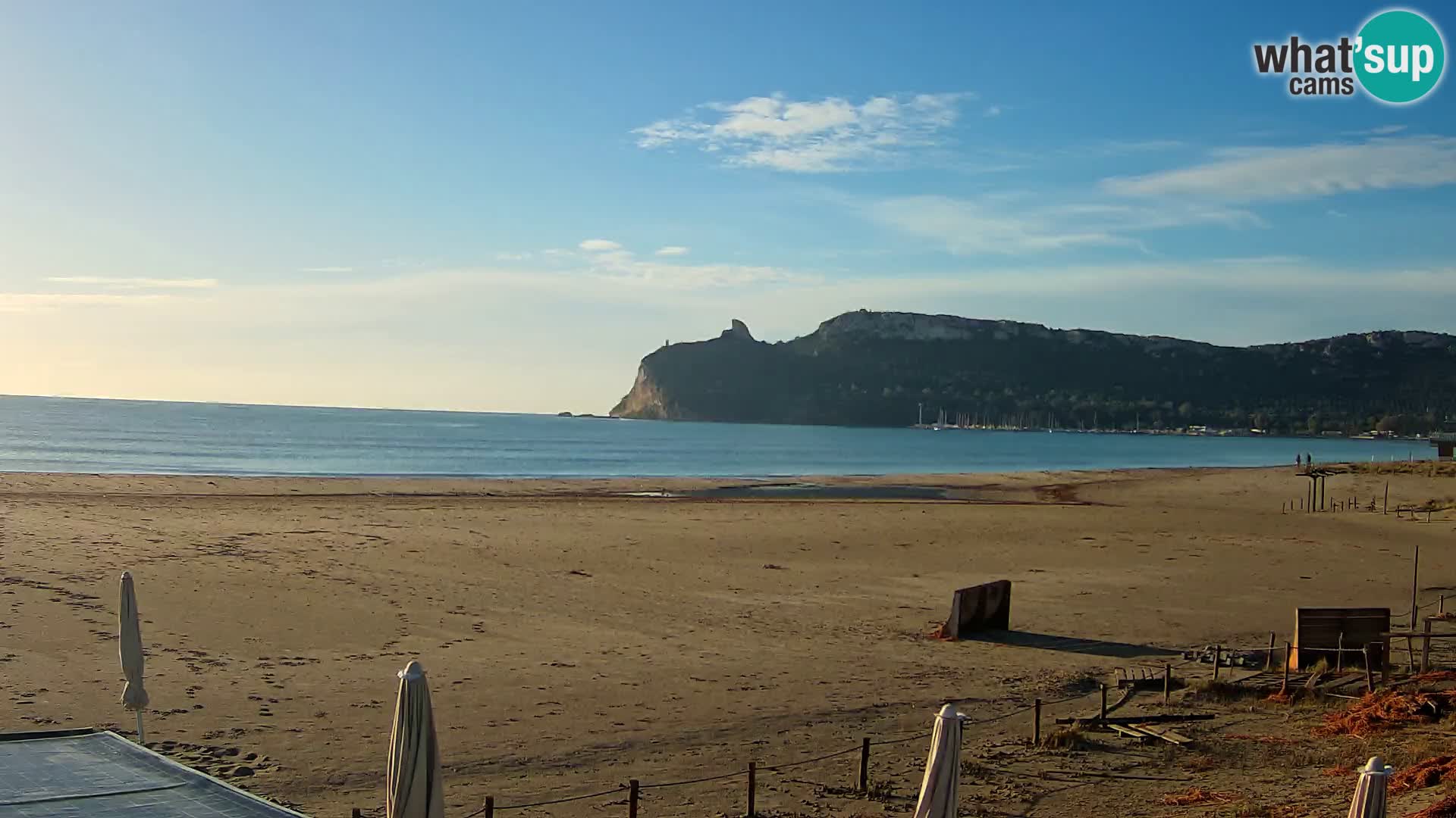 Poetto Strand Webcam | Cagliari | Sardinien