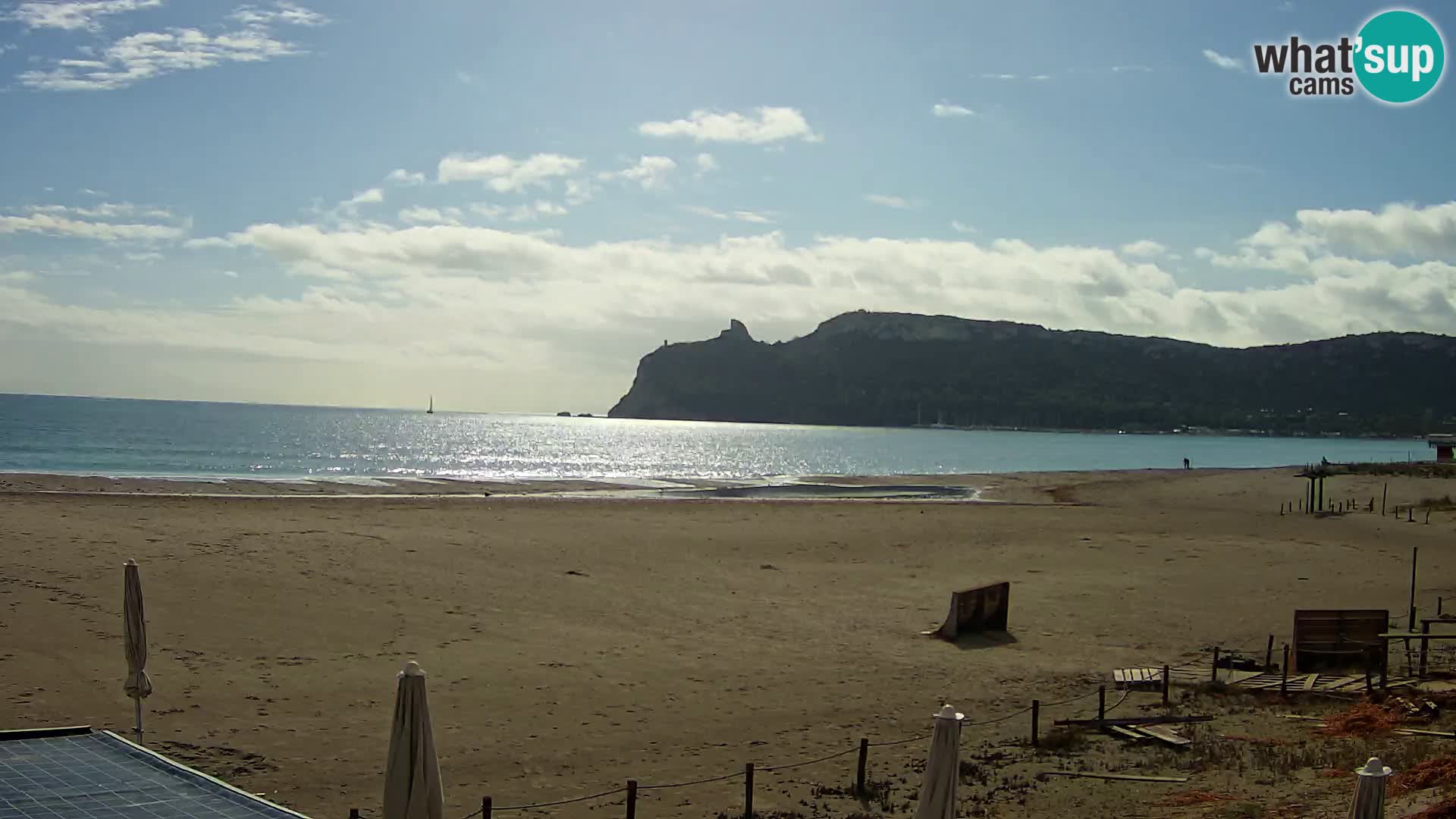 Poetto Strand Webcam | Cagliari | Sardinien